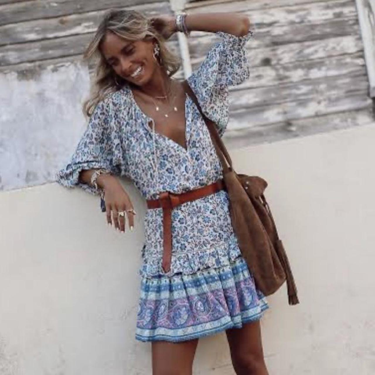 Spell Dahlia tunic size XS oversized fits 6-16 Depop