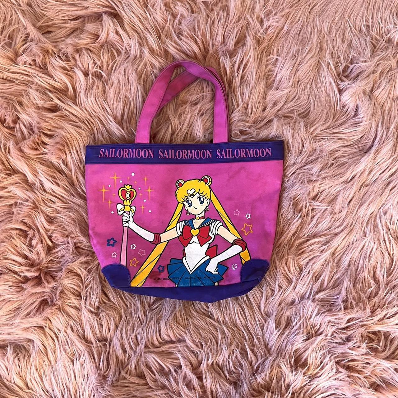 SAILOR MOON mini bag. has some staining on it but Depop