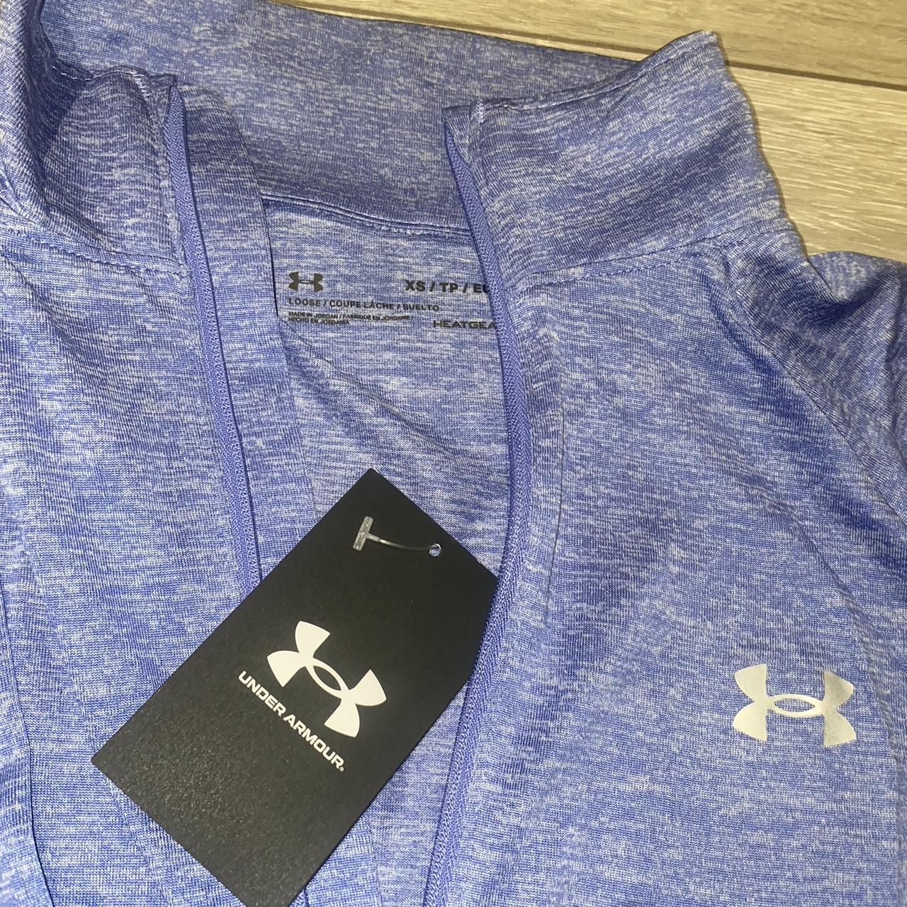 Under Armour purple top (womens) | size xs🤍 bought... - Depop