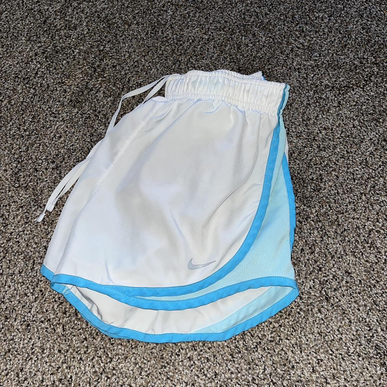 Small Nike running shorts with built-in underwear - Depop