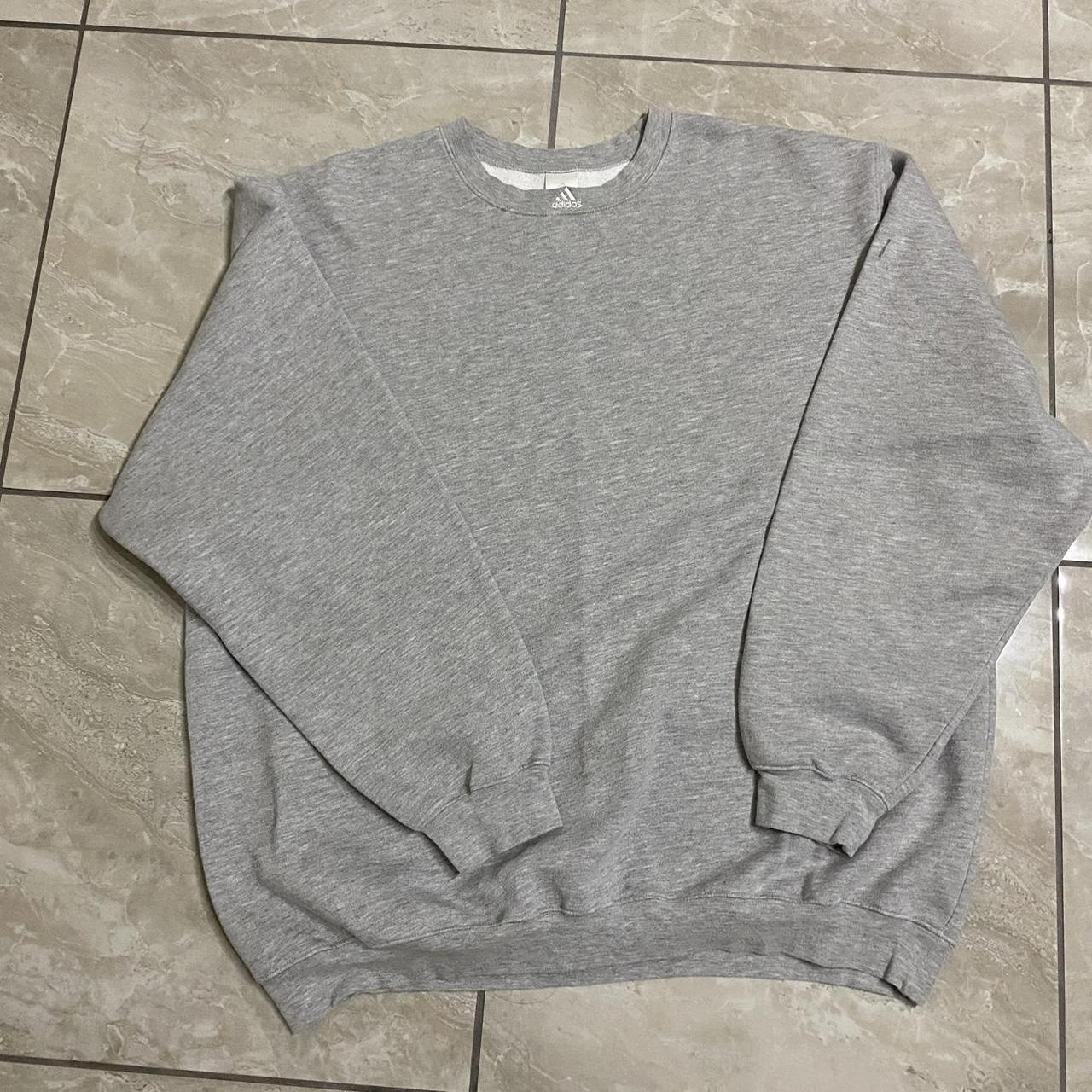 Oversized vintage adidas sweater. Says 2xl but fits... - Depop