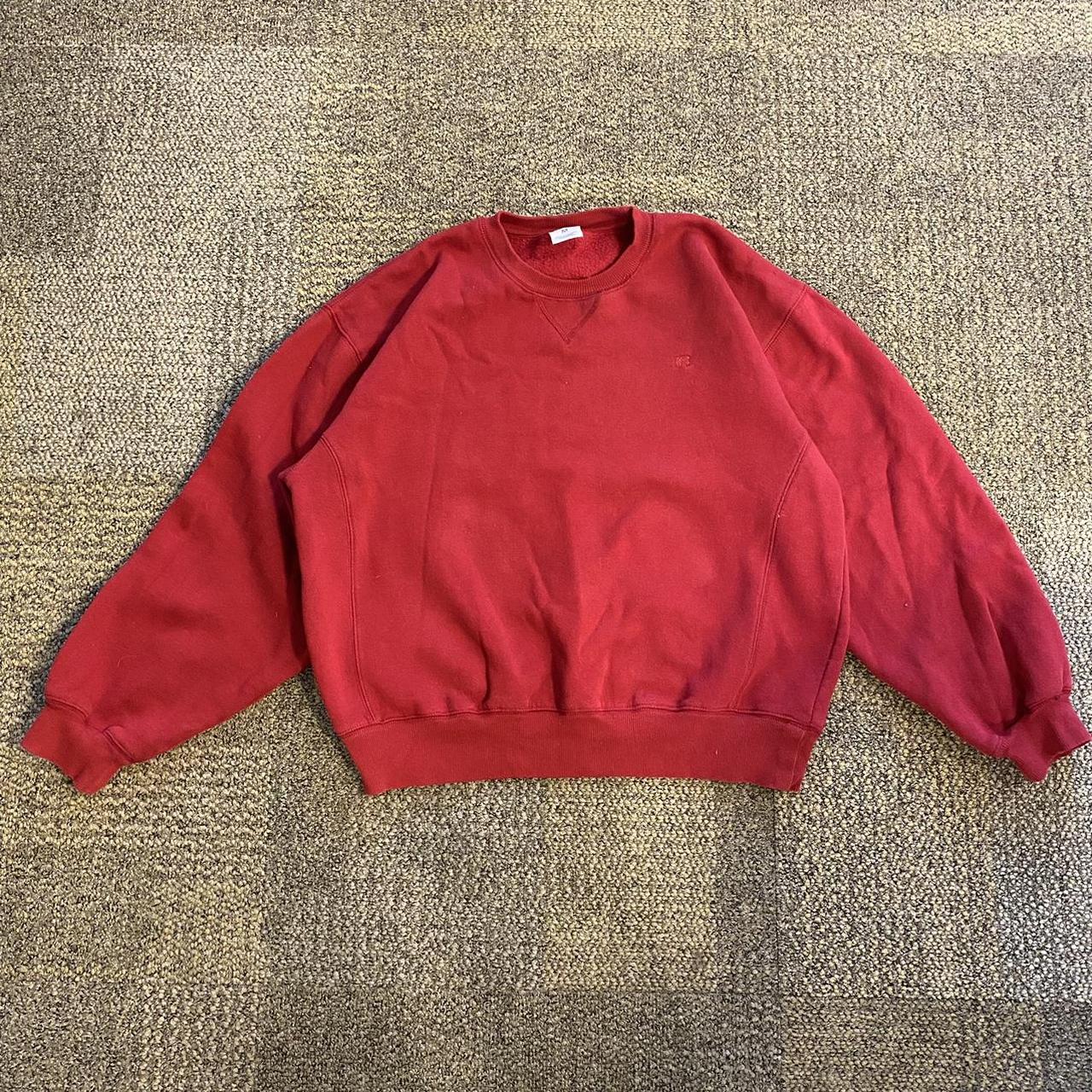 Vintage Boxy Russell Sweater. No flaws 9/10... - Depop