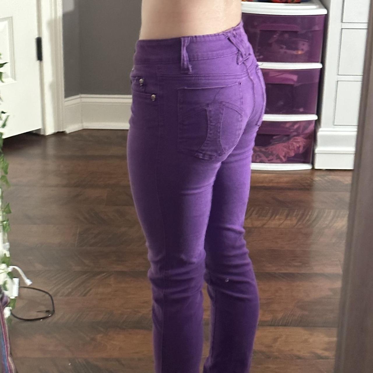 Purple Tripp Pants Size 3 - my hips don't lie and - Depop