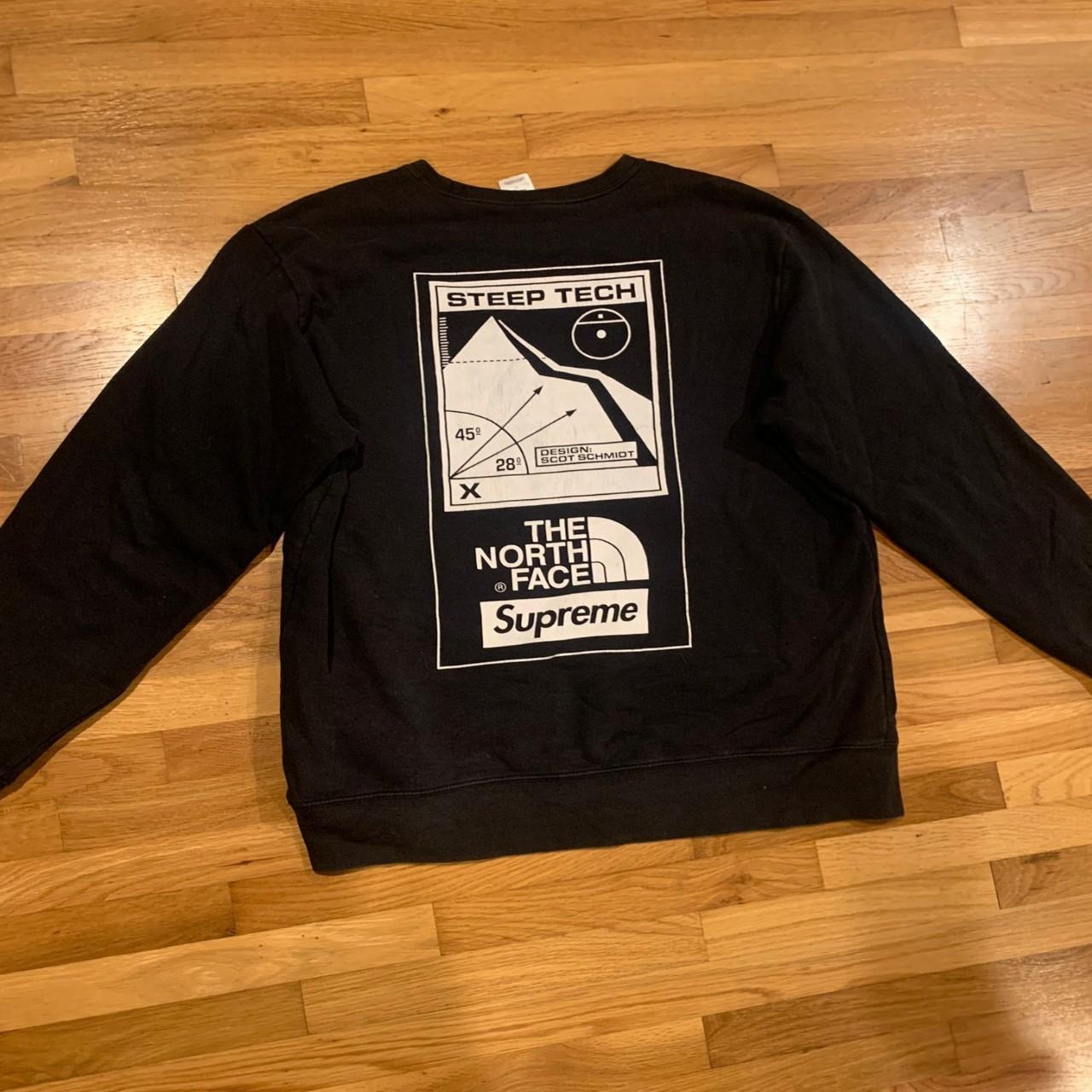 Supreme x North Face Steep Tech Crewneck 2016... - Depop