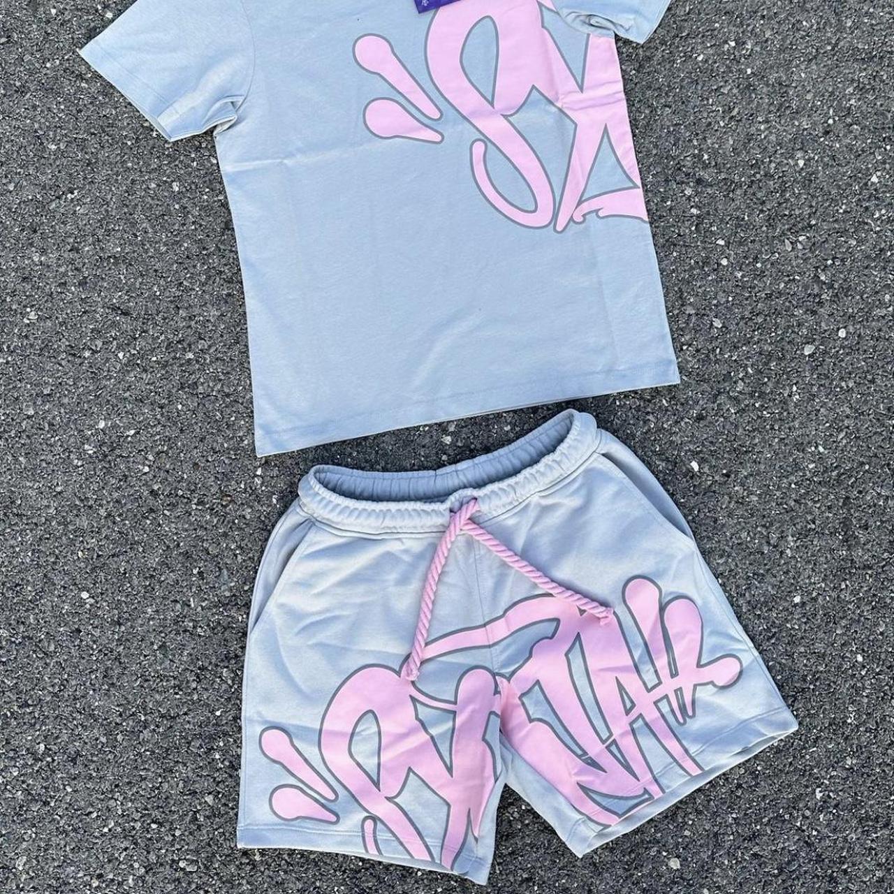 SYNA WORLD 🌎 TWINSET SHORT-SET GREY SIZE XS 🔥... - Depop