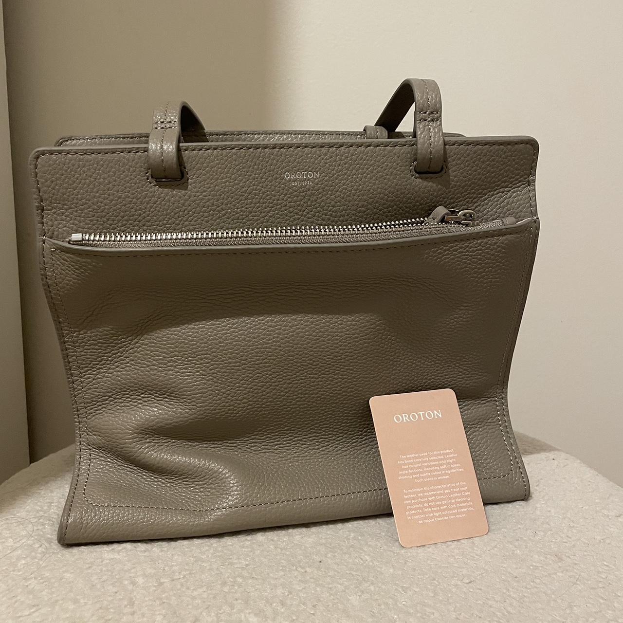 Oroton leather discount bag care