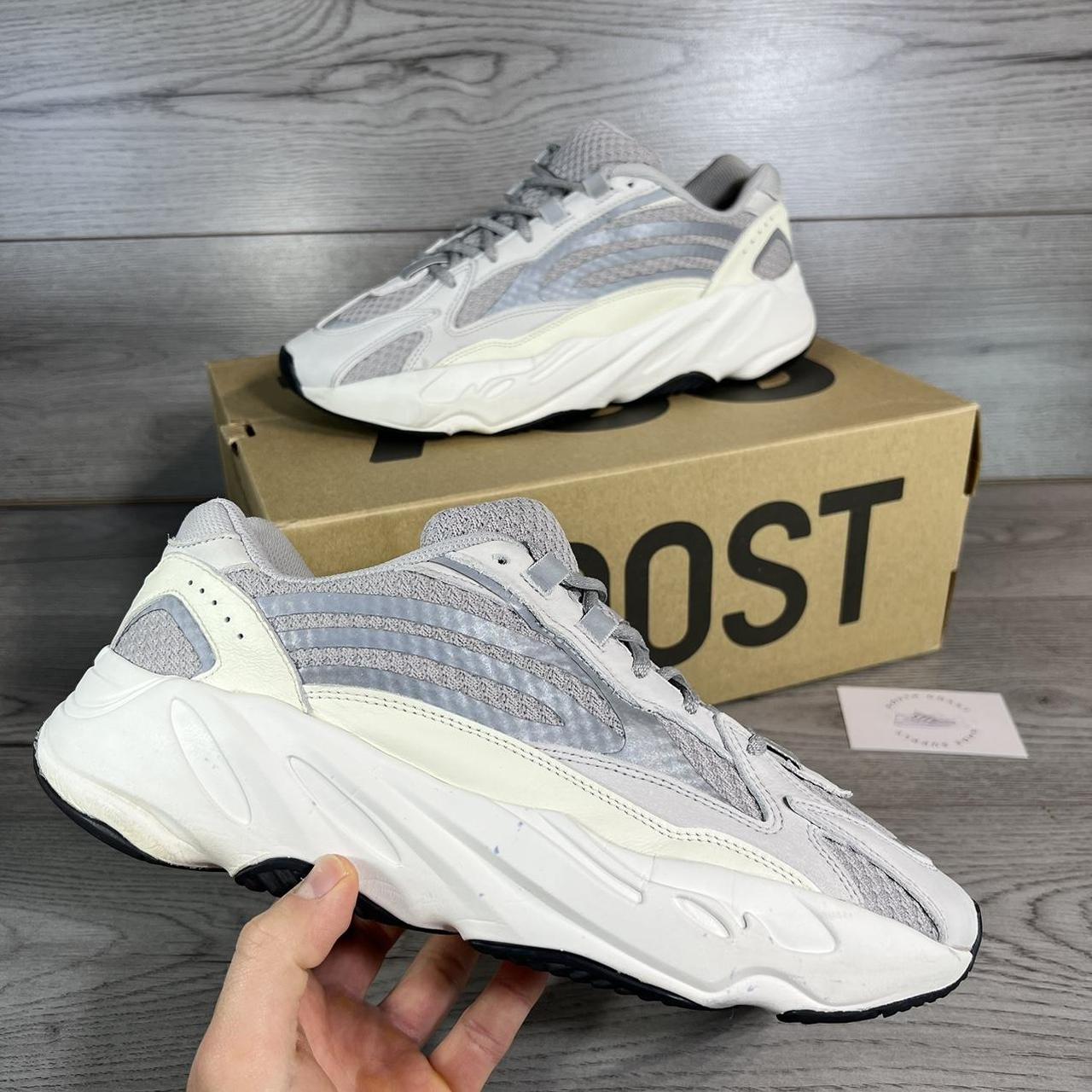 Adidas YEEZY Boost 700 V2 Static - White Grey UK10... - Depop