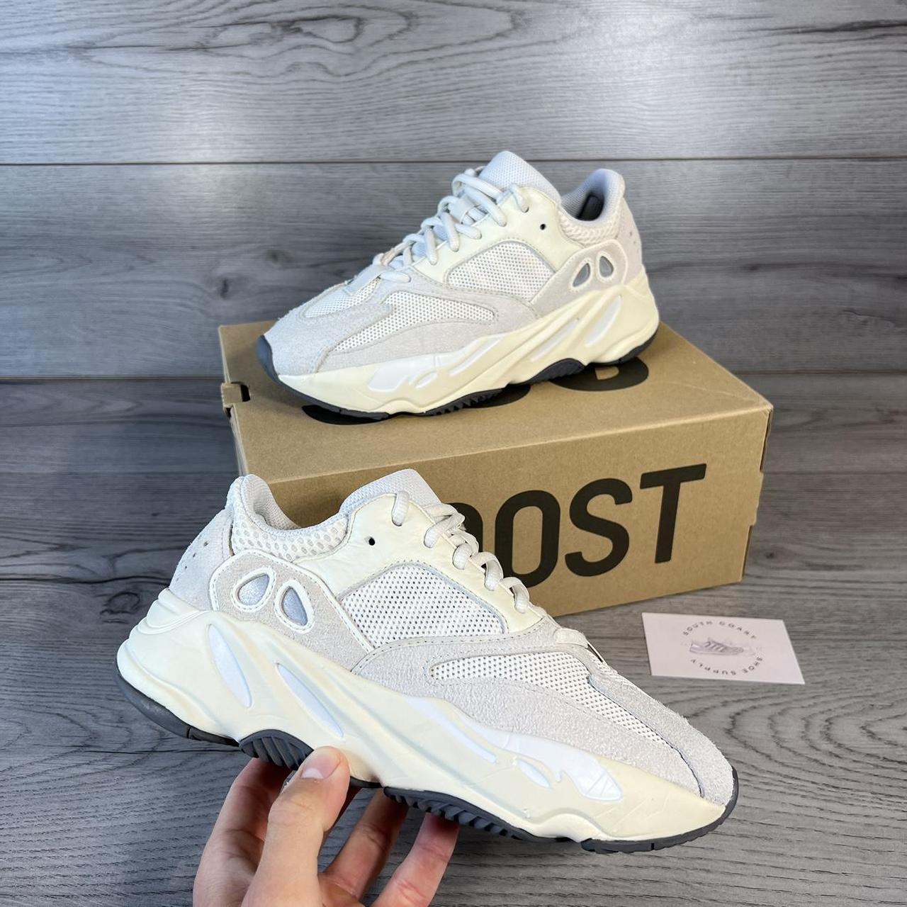 Adidas YEEZY Boost 700 Analog - White Cream... - Depop