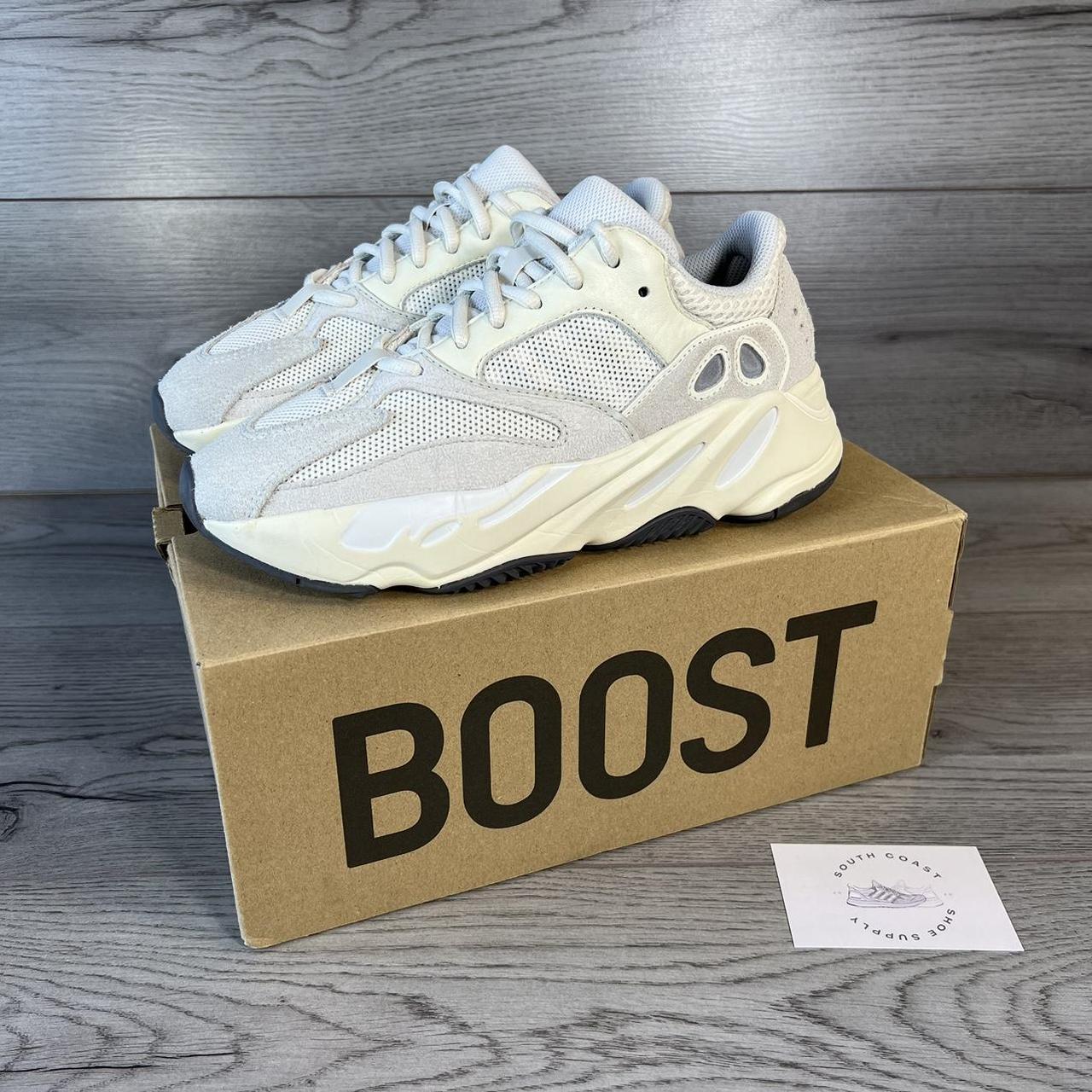 Adidas YEEZY Boost 700 Analog - White Cream... - Depop