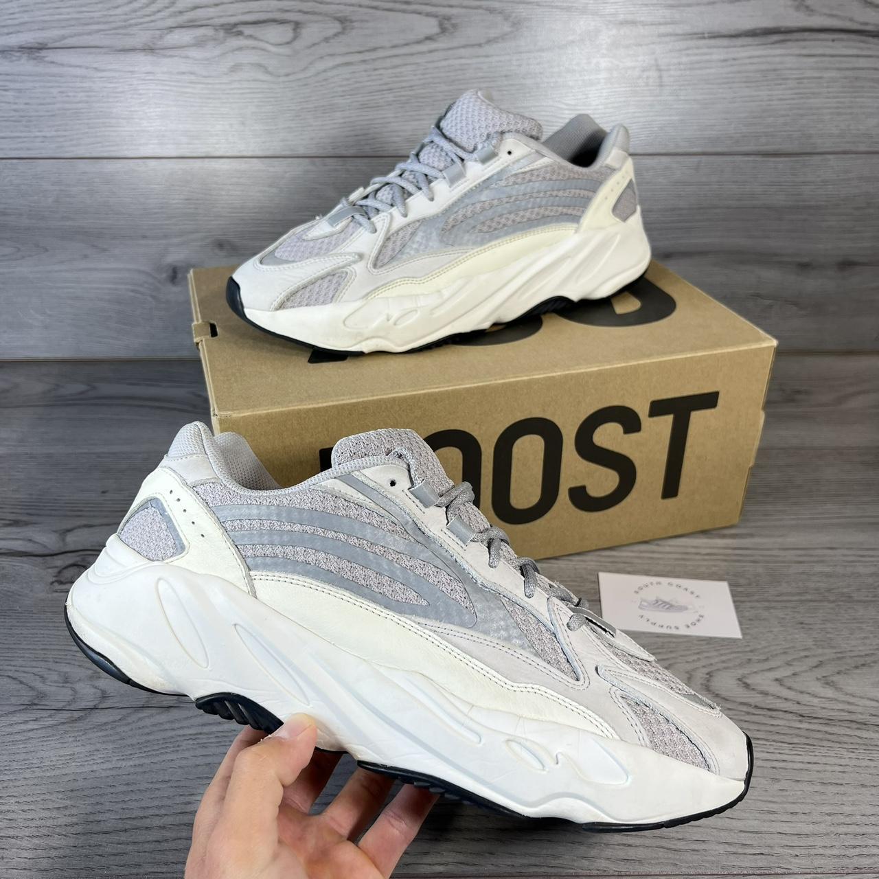 Adidas YEEZY 700 Boost V2 Static - Grey Reflective... - Depop