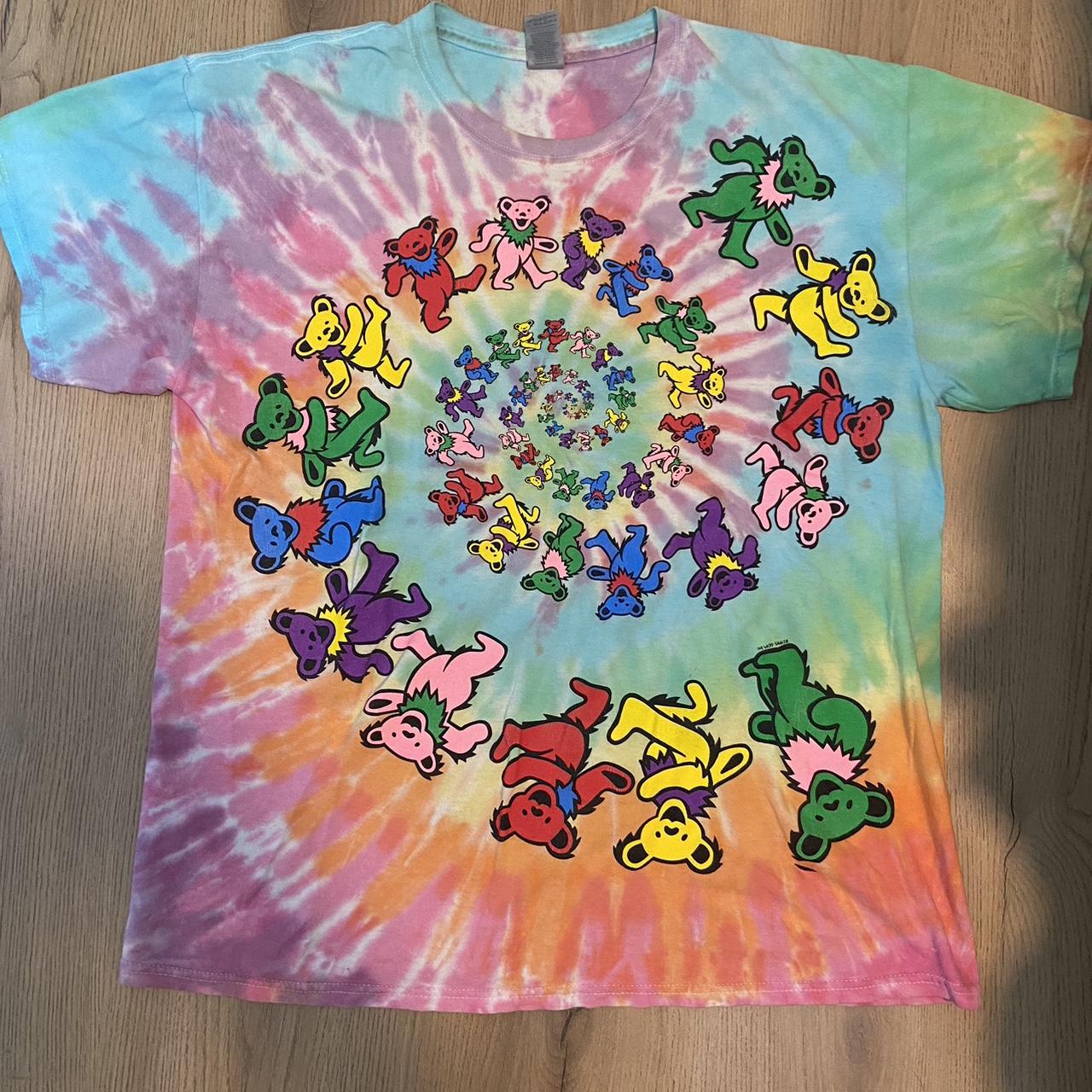 Grateful Dead Dancing Bears T-Shirt. Excellent - Depop