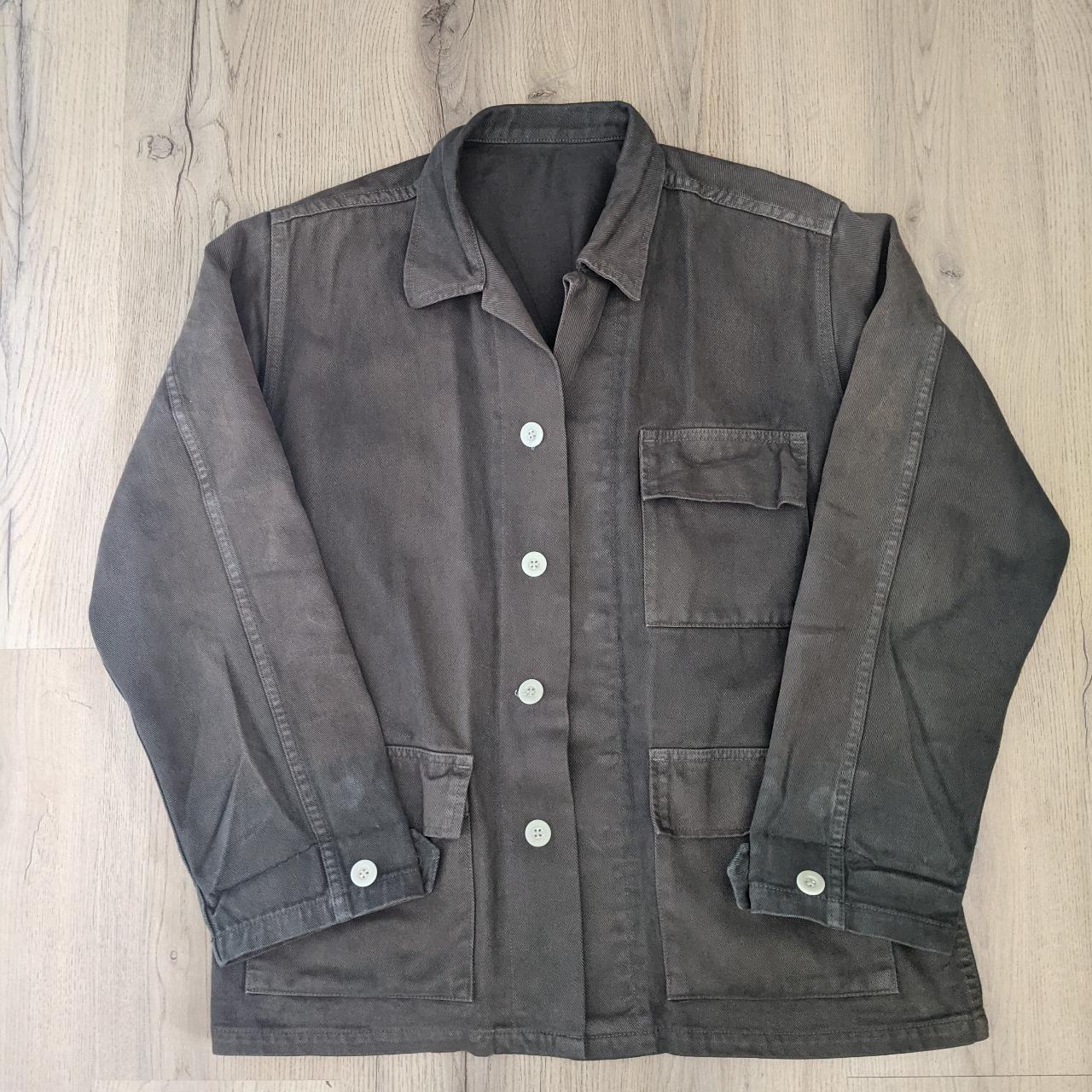 American Apparel Men's Green Coat | Depop