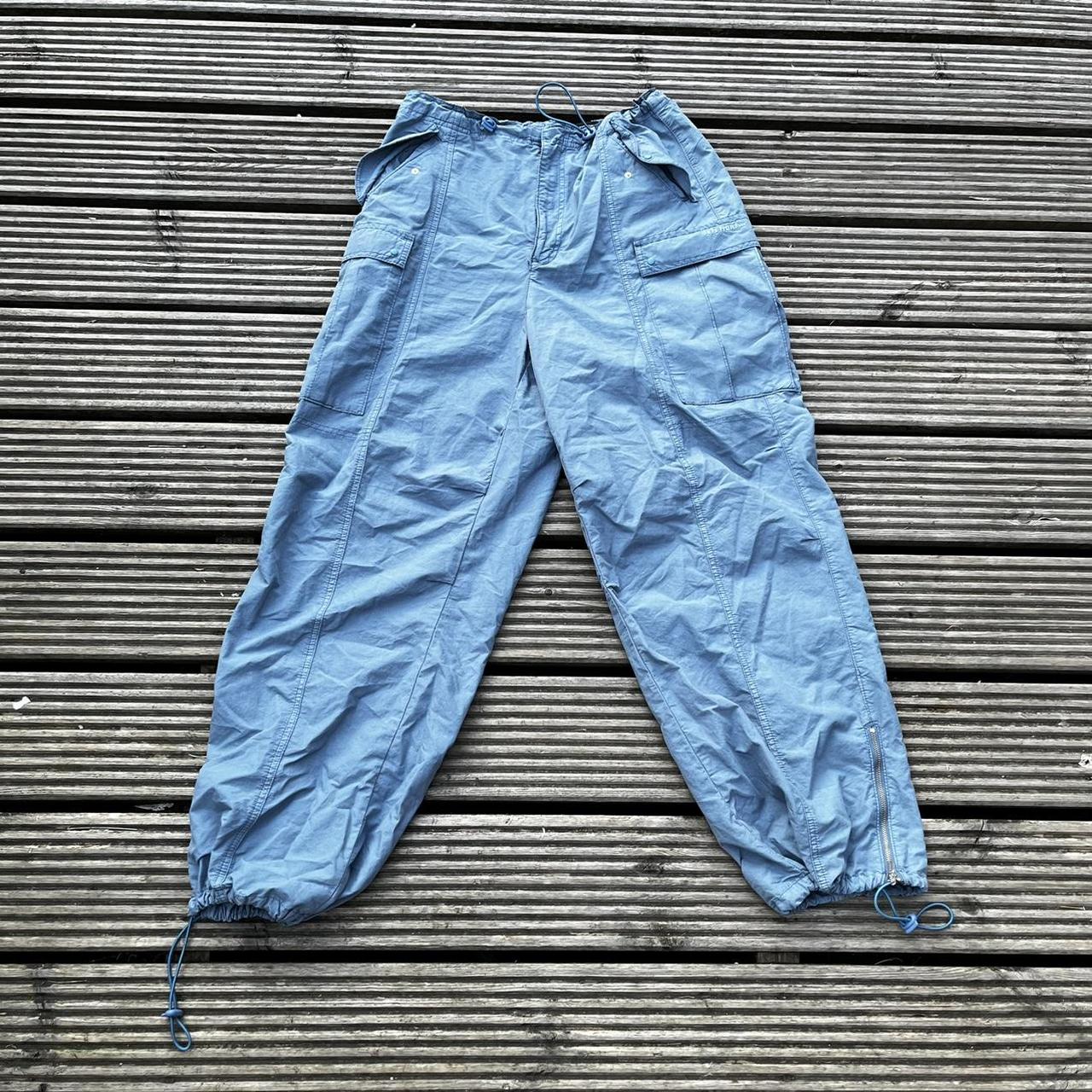 iets frans… cargo parachute pants bought from urban... - Depop