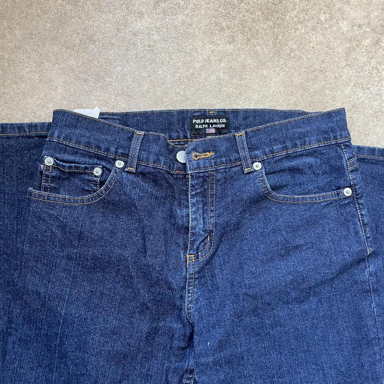 Polo Ralph Lauren Women's Navy Jeans | Depop