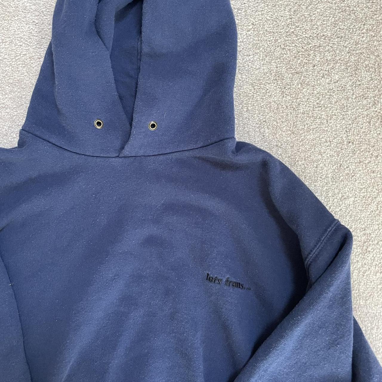 Navy IETS FRANS hoodie Size M #urbanhoodie #hoodie - Depop