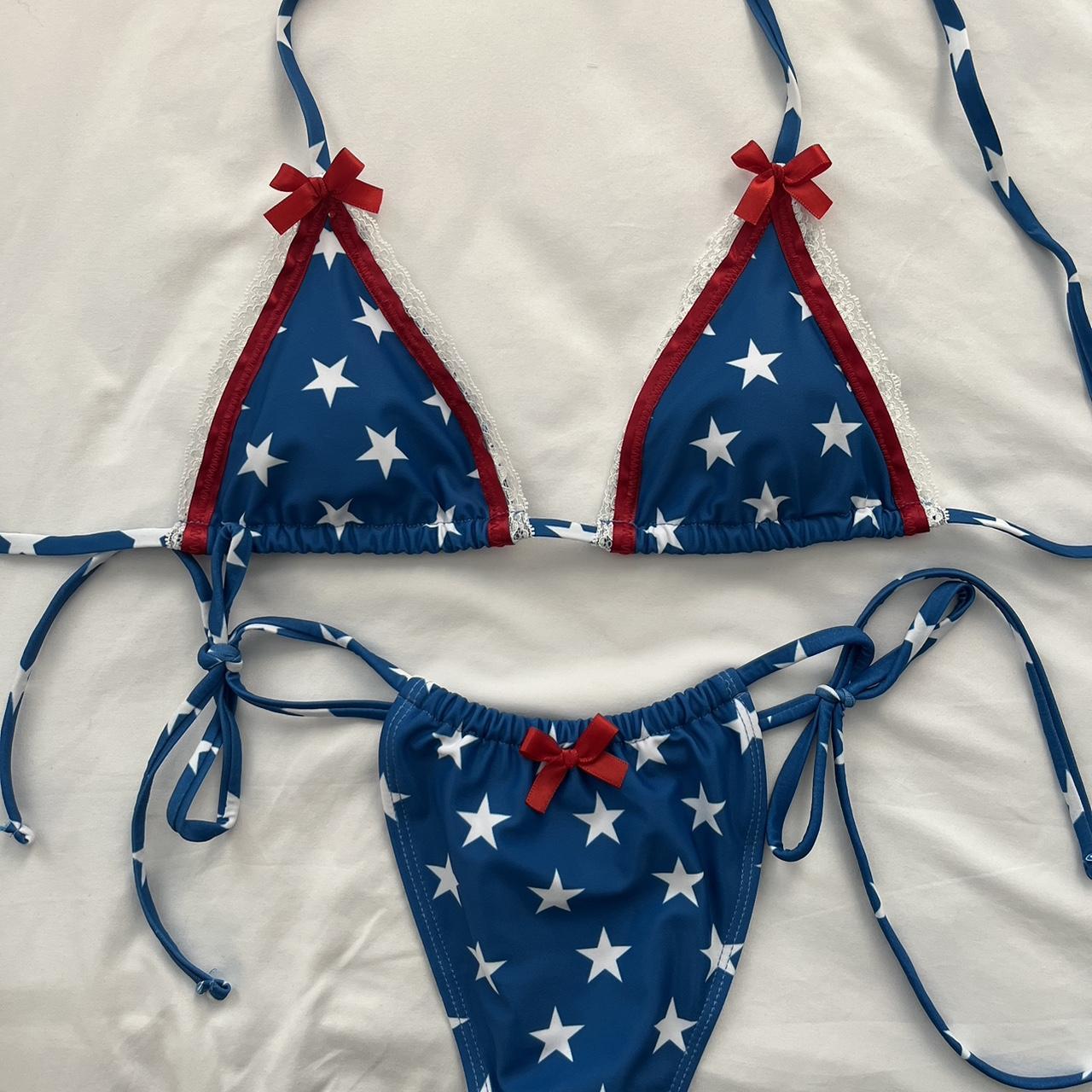 Fourth of July inspired bikini 1 of a kind Tags