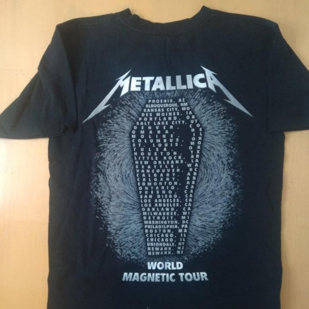 Metallica Death Magnetic World Tour 2008-09 T-Shirt... - Depop