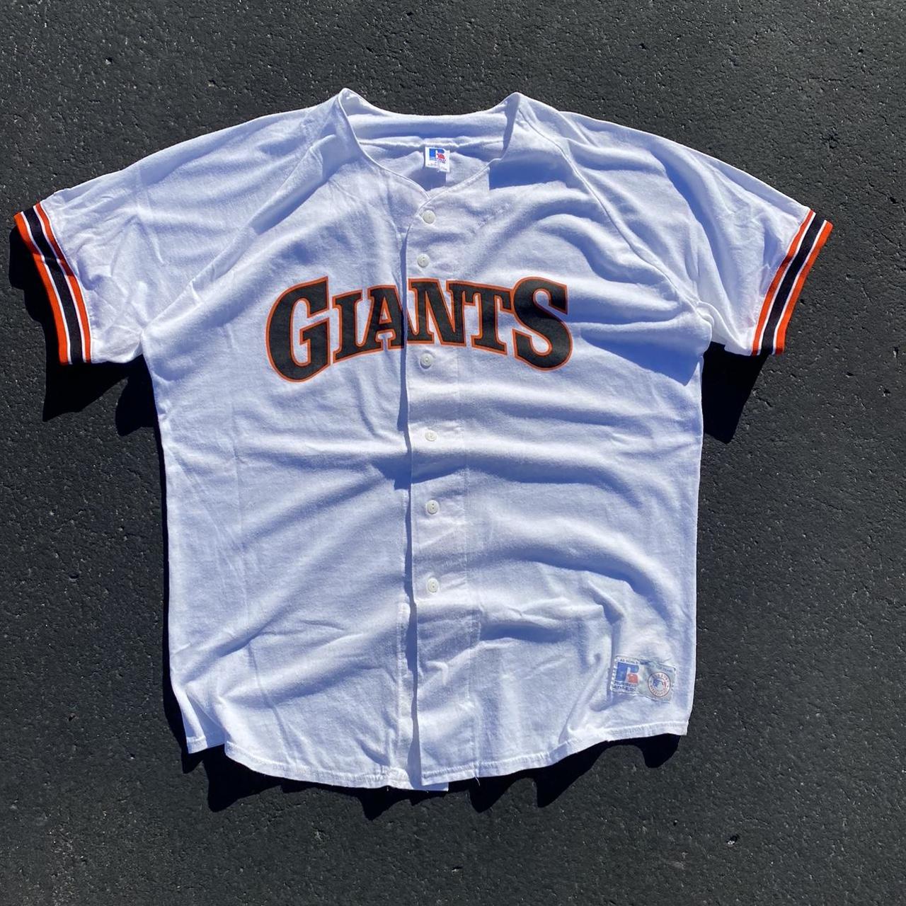 Vintage San Francisco Giants MLB Baseball Jersey - Depop