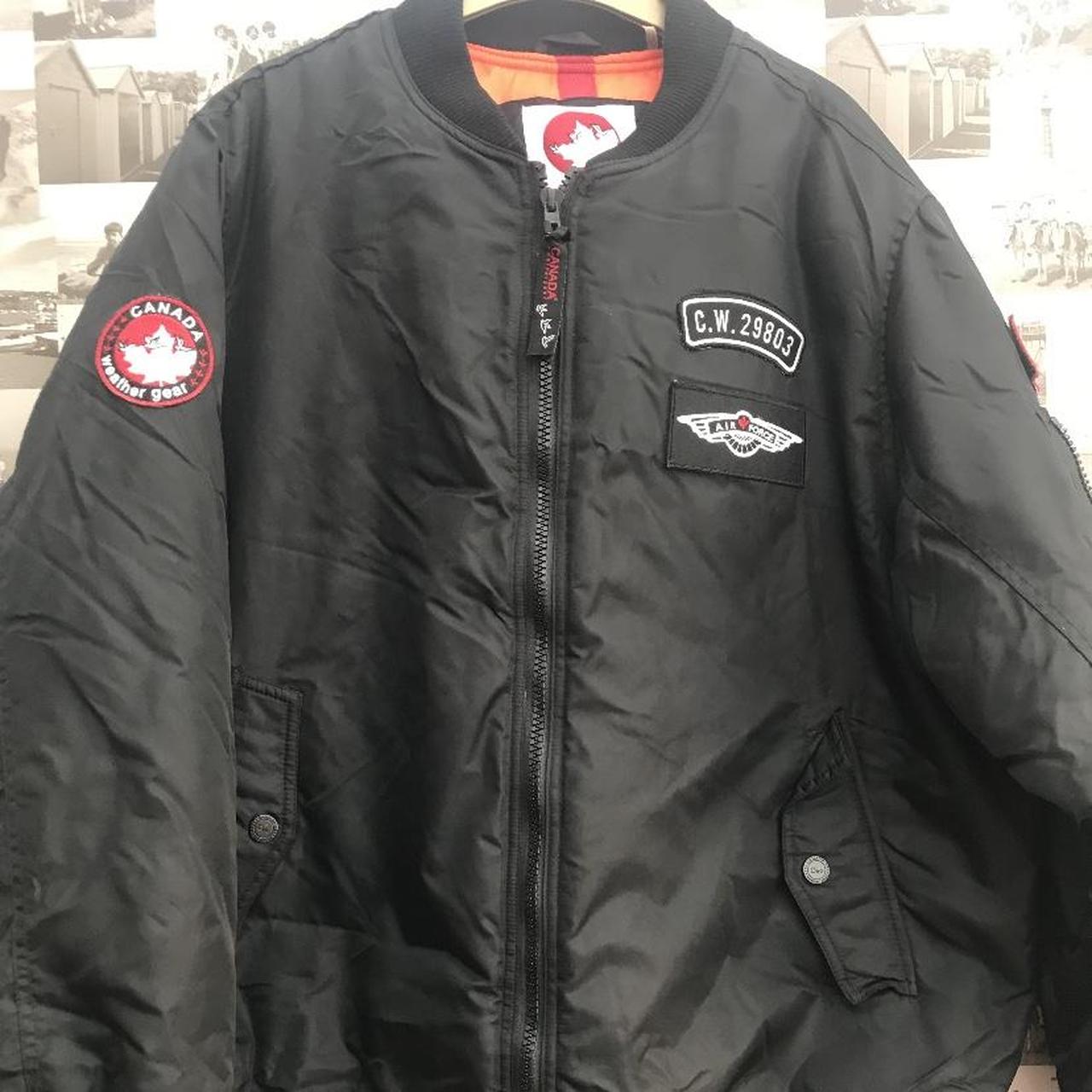 Canada weather gear bomber jacket. Size XL. Great... Depop