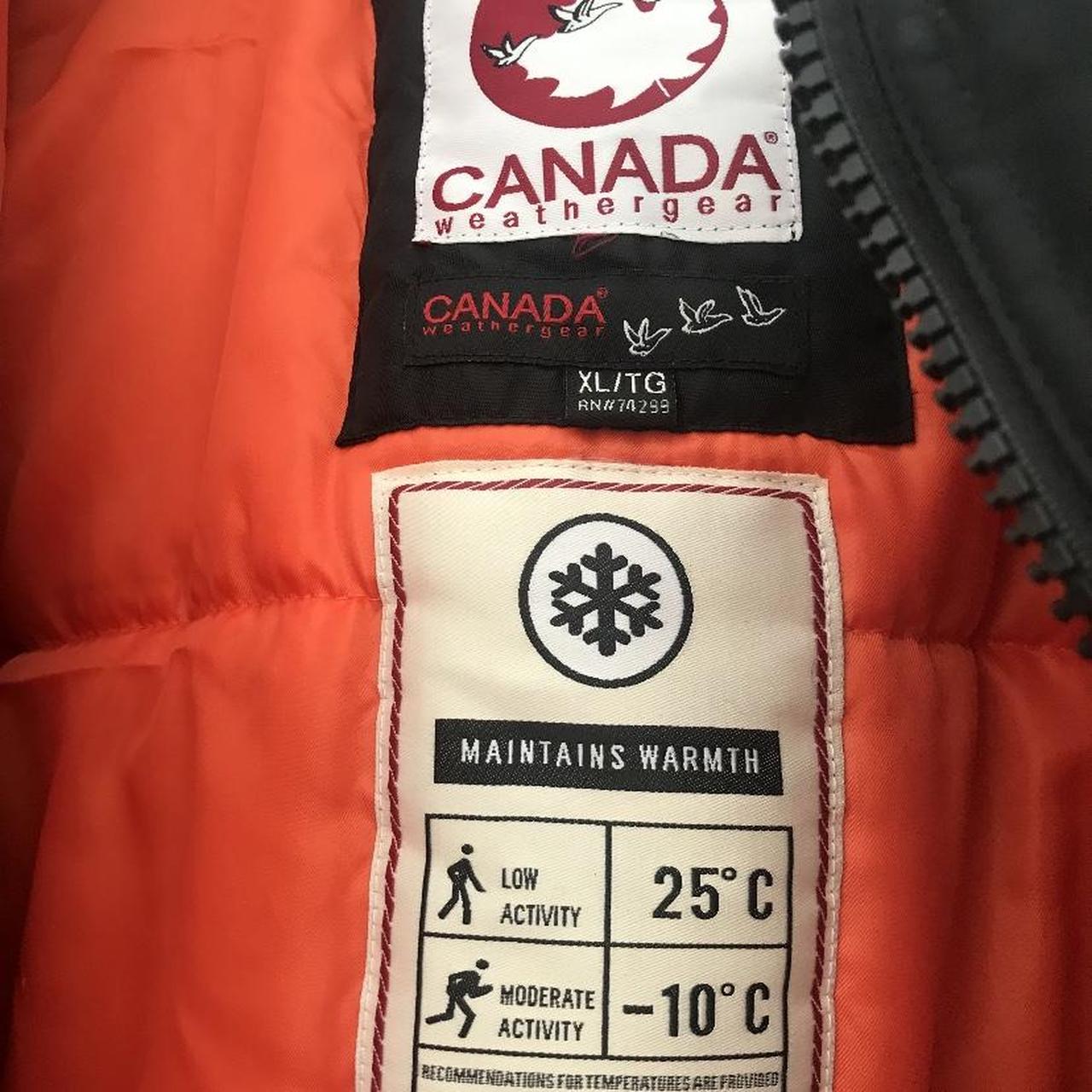 Canada weather gear bomber jacket. Size XL. Great... Depop