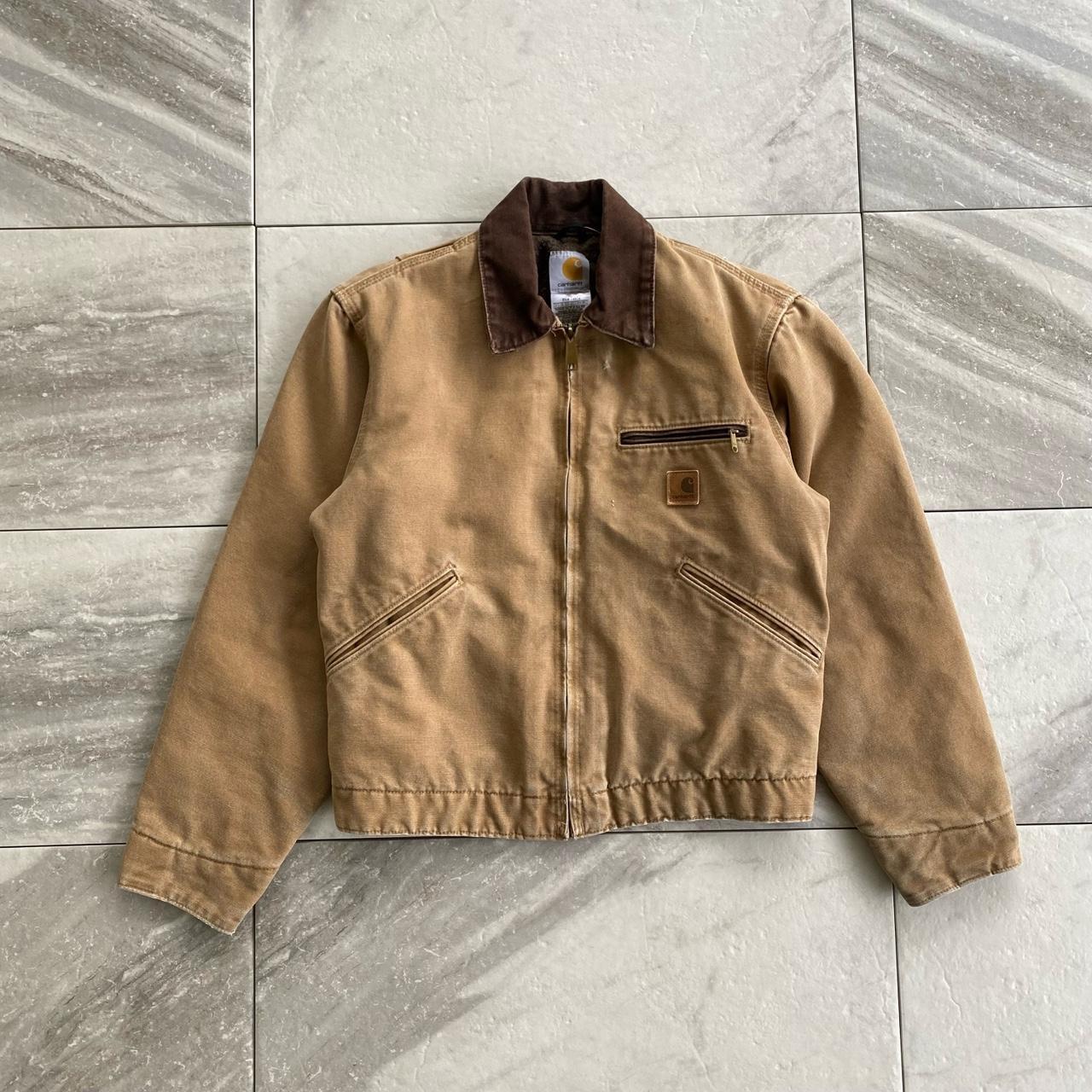 Carhartt Men's Tan Jacket | Depop