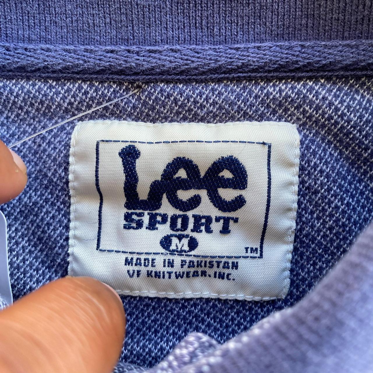 Vintage Lee Sport Atlanta Braves Polo Preowned Mens - Depop