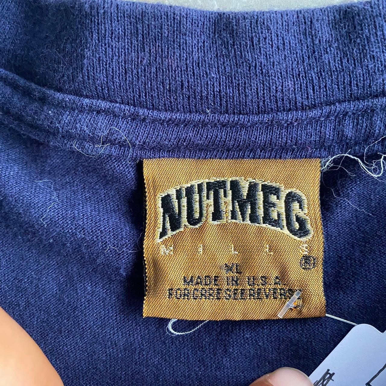 Vintage 90s Nutmeg Atlanta Braves Catcher Tee - - Depop