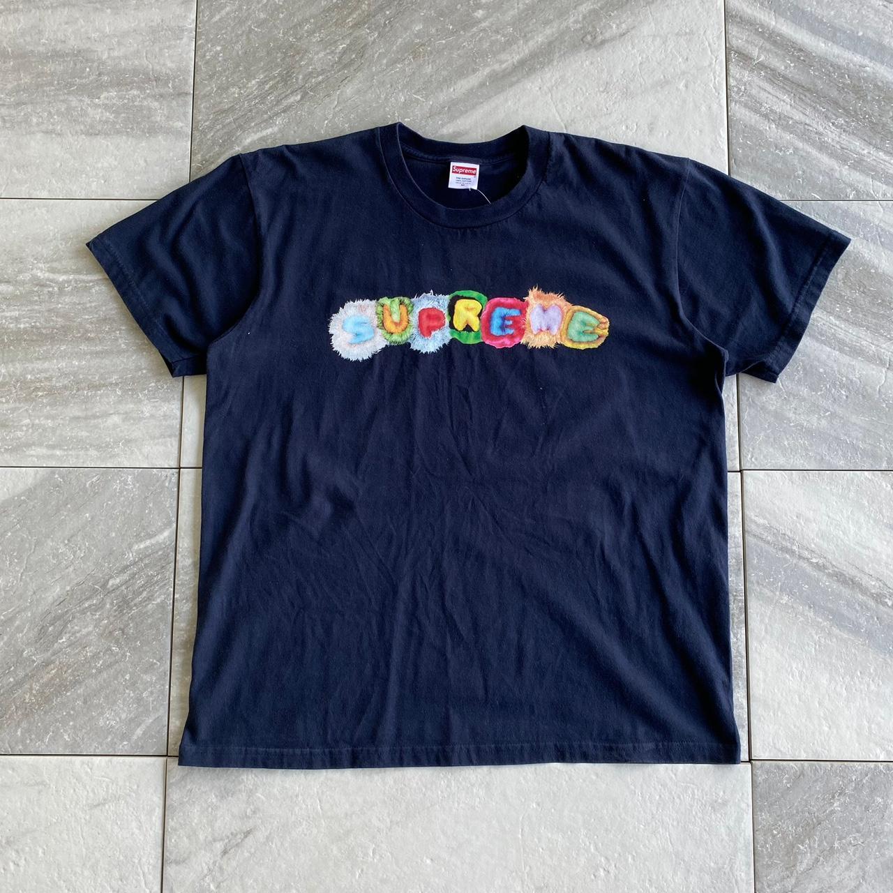 Supreme Pillows Navy Cloud Tee, Preowned Mens Size M...