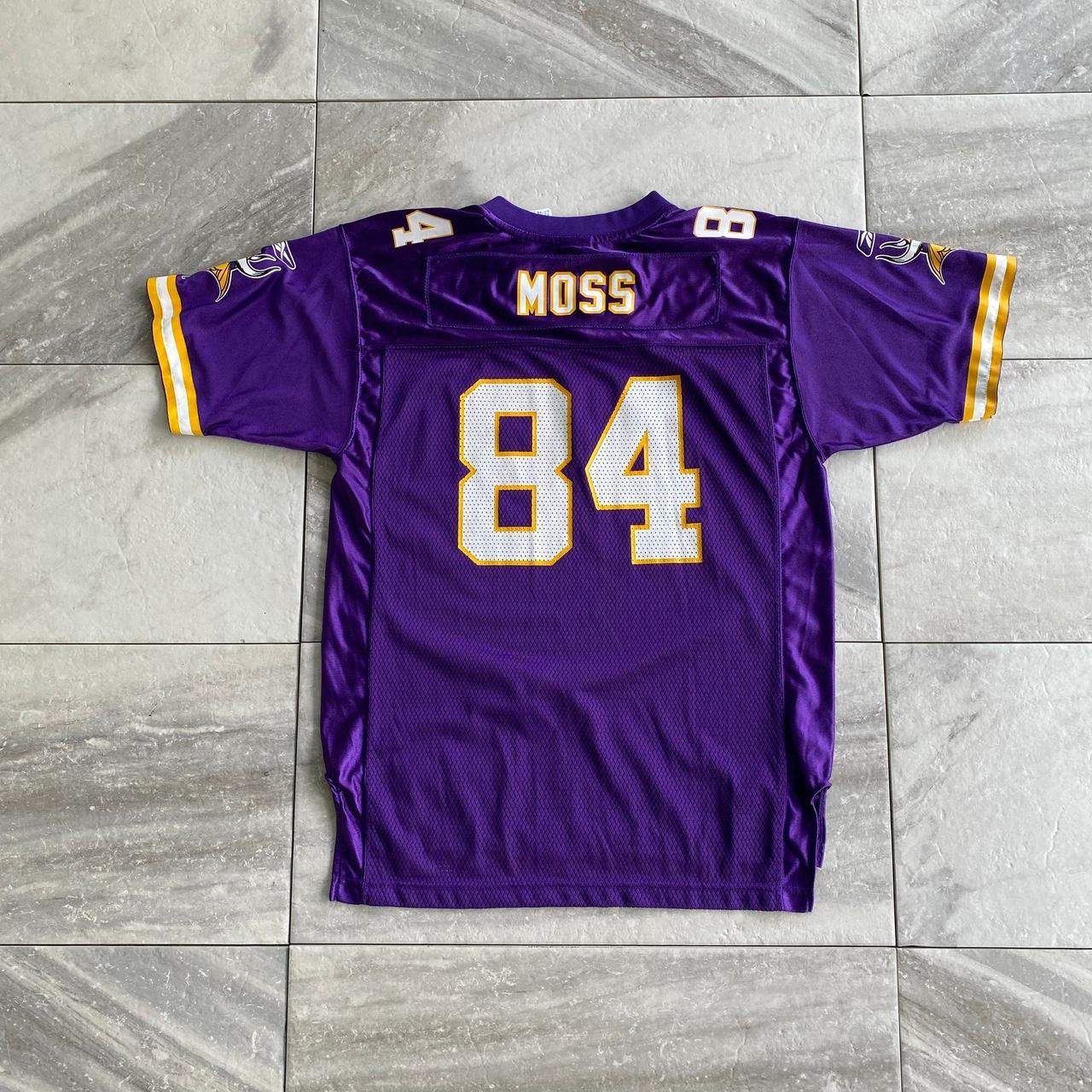 Randy Moss black jersey size medium. From Oakland - Depop