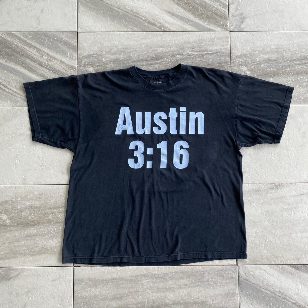 Men's Black Stone Cold Steve Austin 3:16 T-Shirt