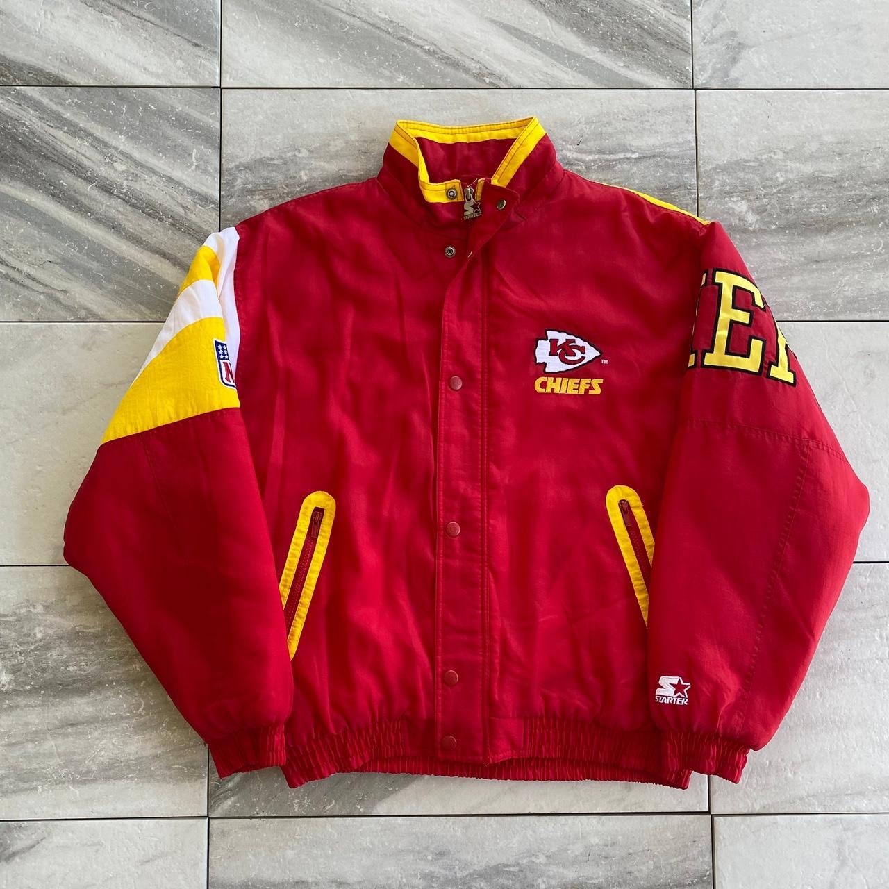 Apex One Kansas City Chiefs Puffer Jacket 30x28.5 - Depop