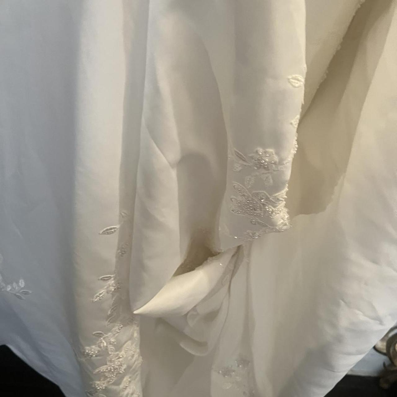 Christina Wu Wedding Dress. NWT. Does have a few... - Depop