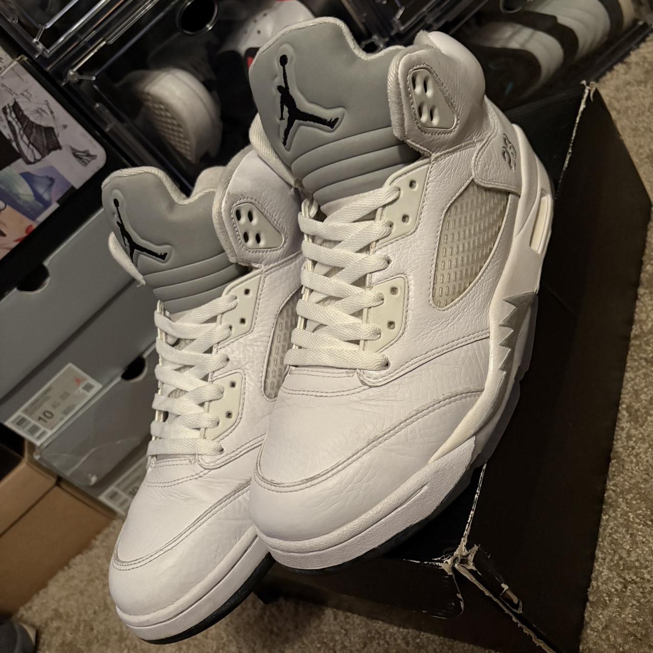 jordan 5 metallic white 2015