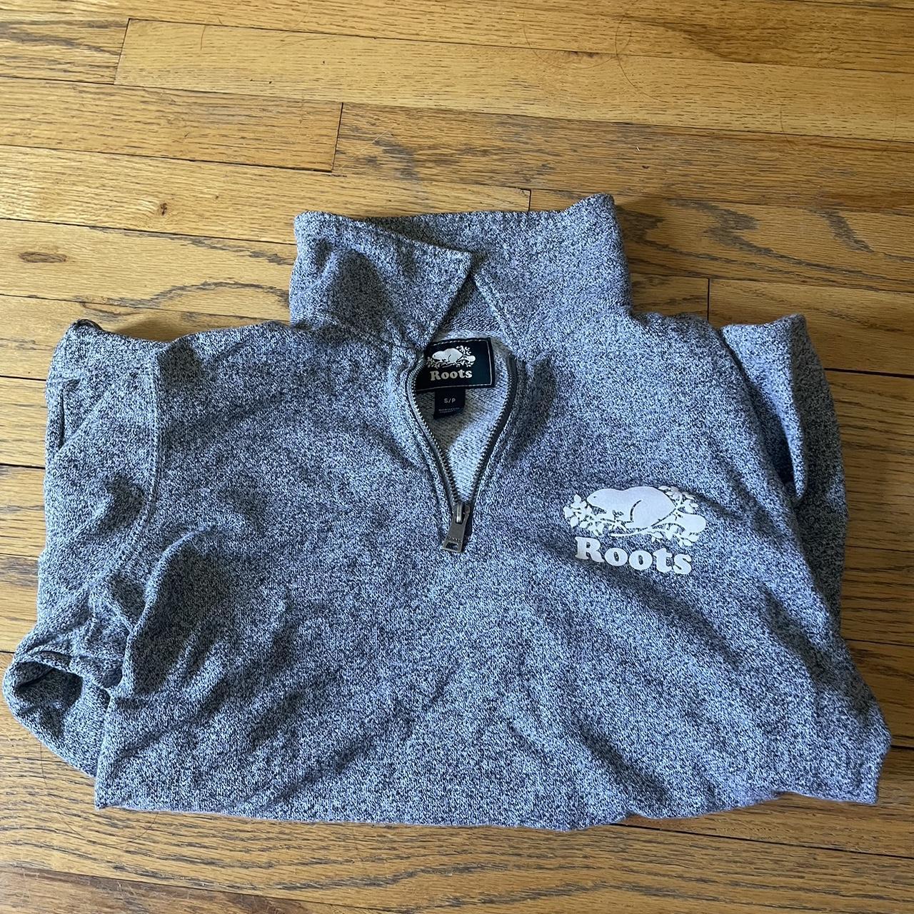 Roots half zip sweatshirt sale