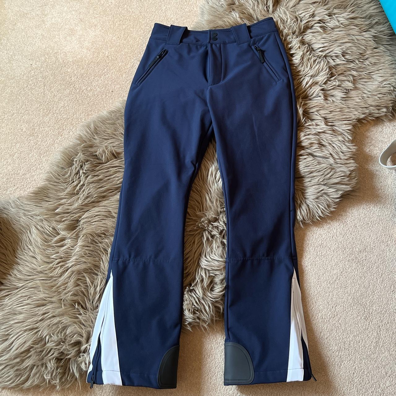 Jack Wills Women's Navy Trousers Depop