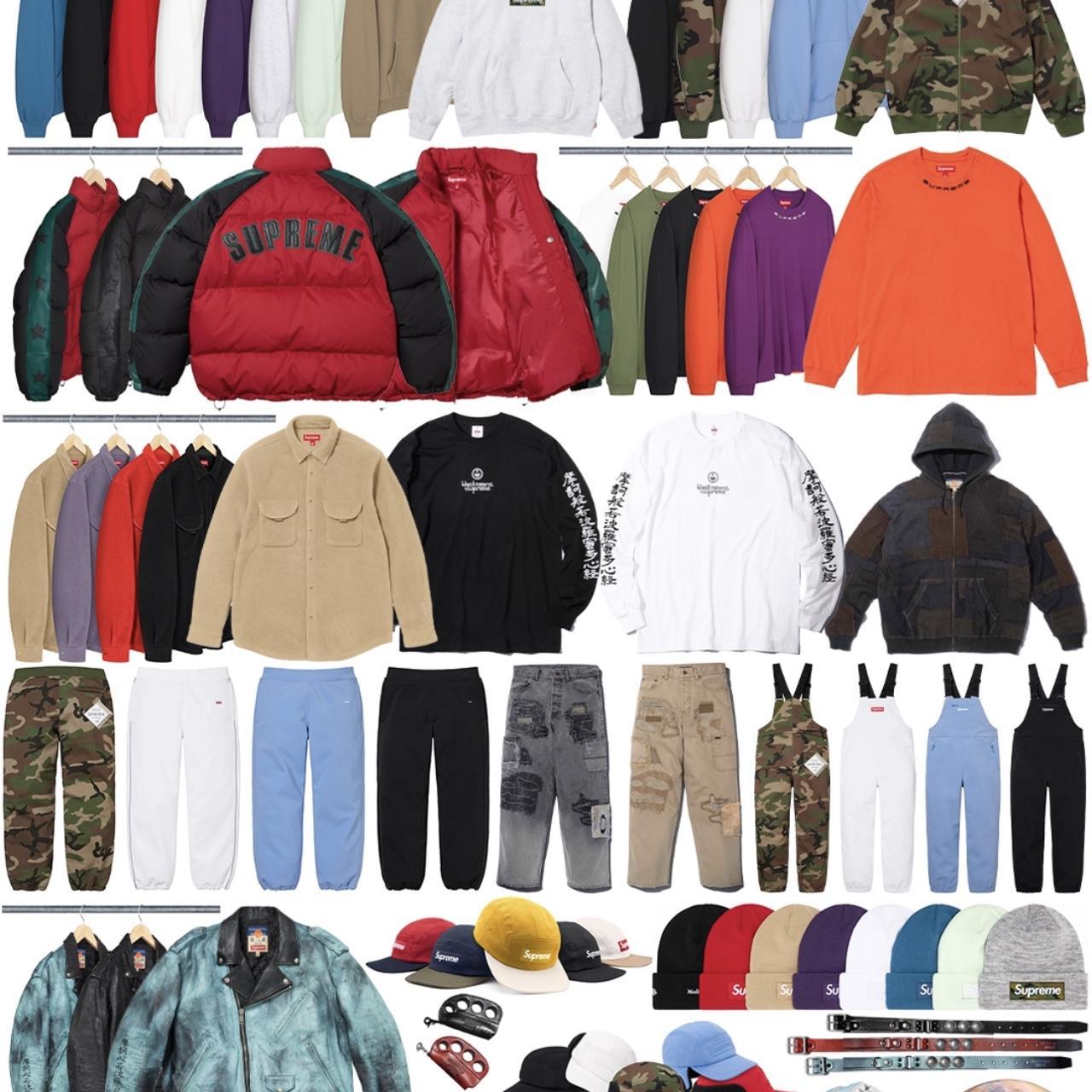 Supreme week outlet 9 ss19