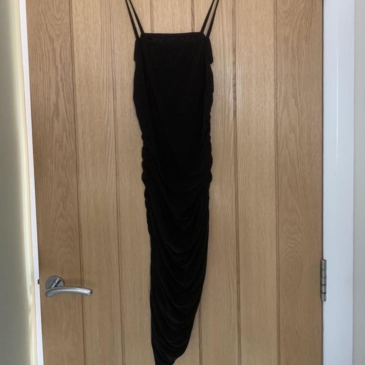 Long black PinkVanilla dress- uk size 10 no tags,... - Depop