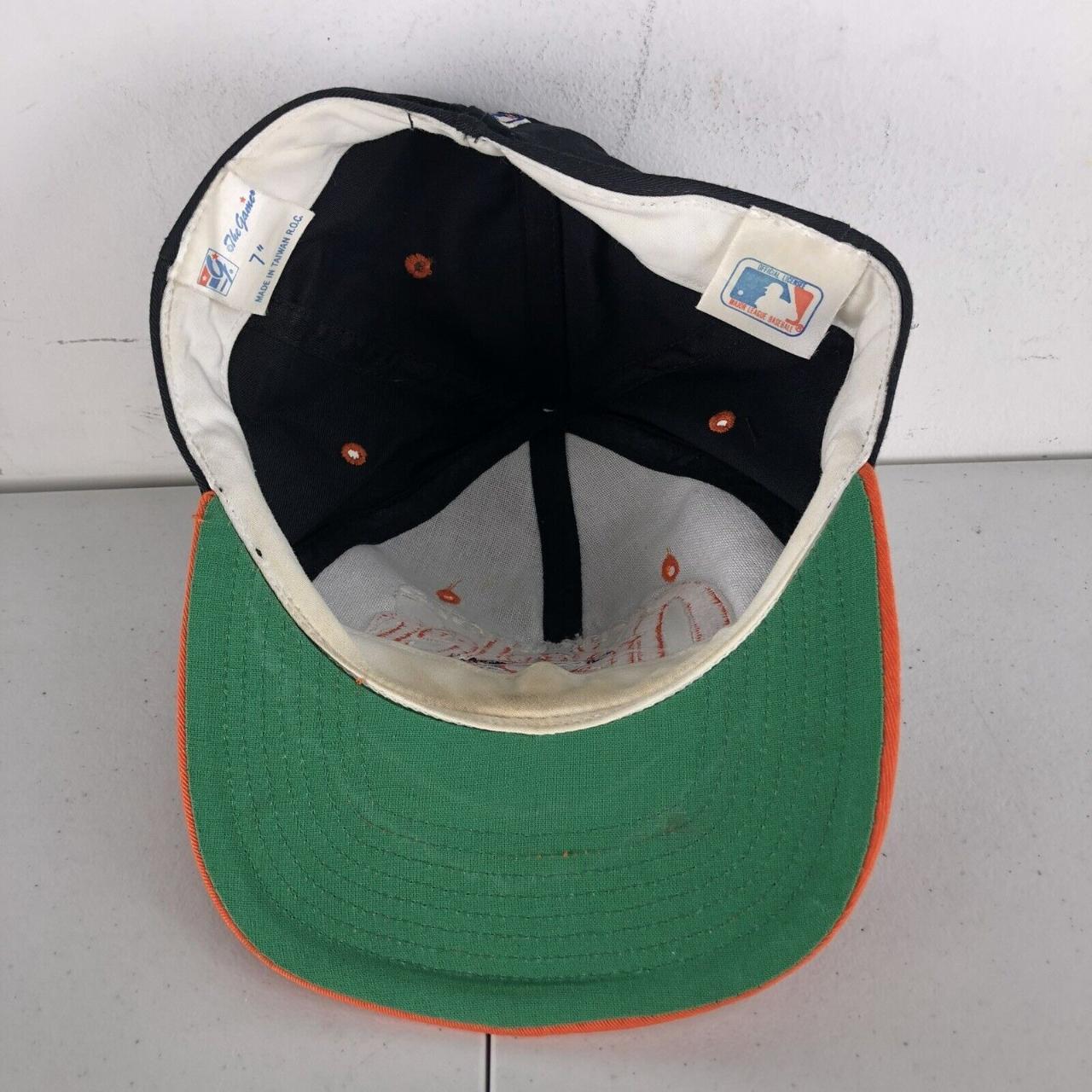 Vintage 90's Baltimore Orioles strapback hat. Crisp - Depop