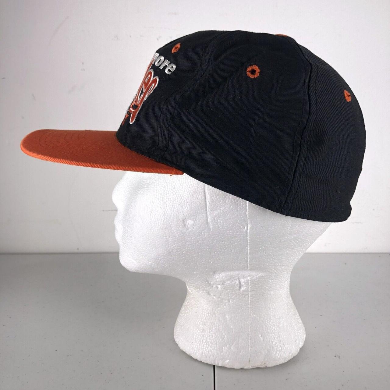 Vintage 90's Baltimore Orioles strapback hat. Crisp - Depop