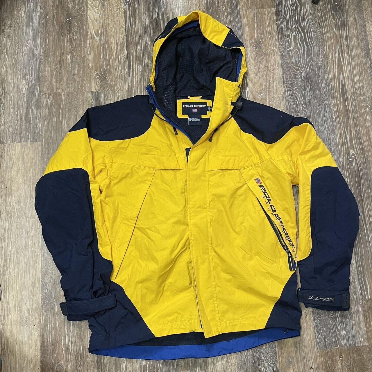 Polo sport jacket yellow best sale