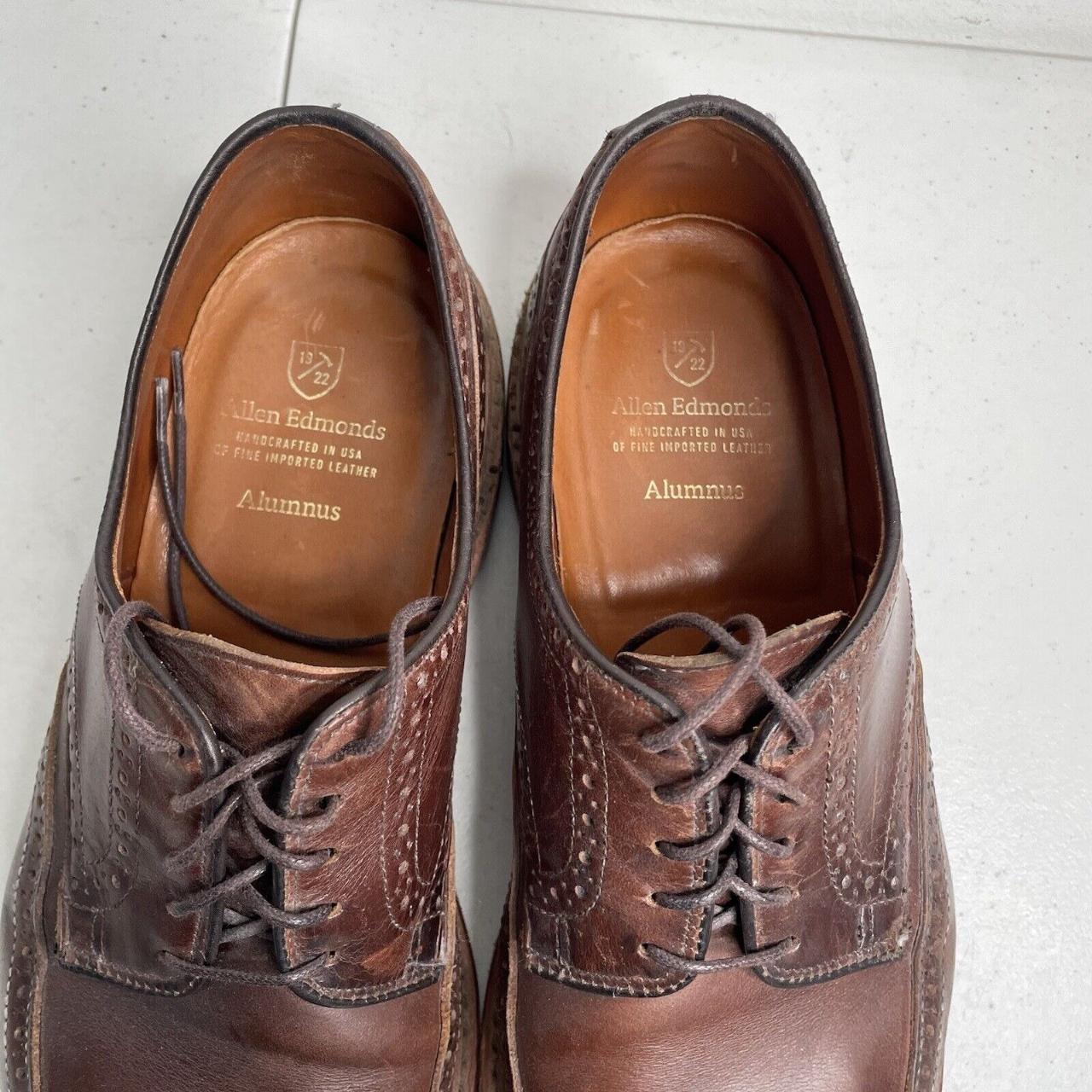 Allen Edmonds Alumnus Wingtip Brown Leather Oxford