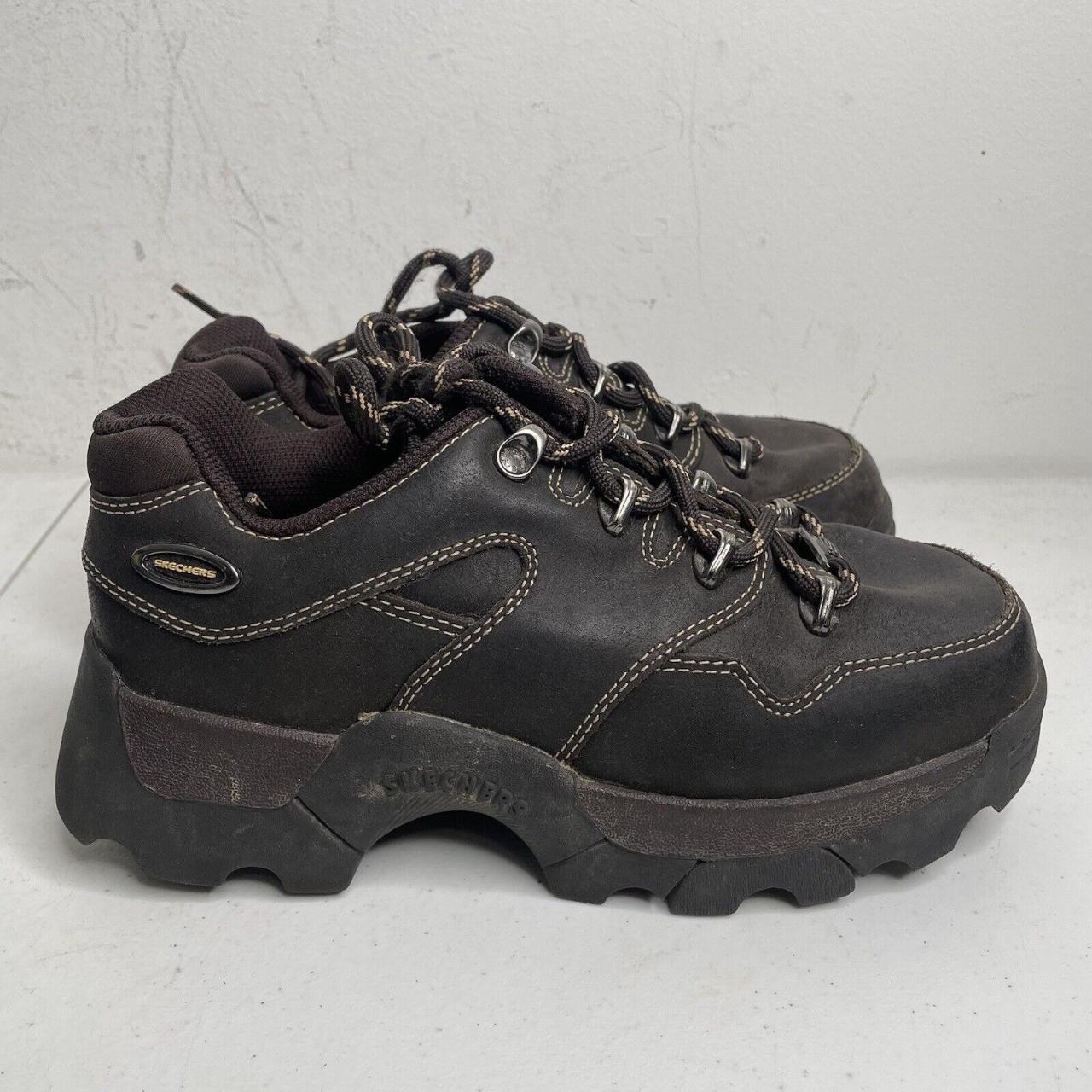 Vintage Skechers Jammers Shoes Womens 8.5 Y2K Brown... - Depop