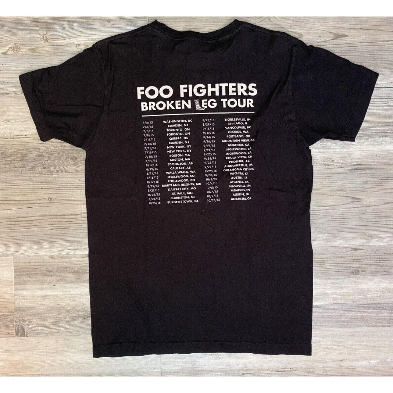 foo fighters break a leg tour shirt