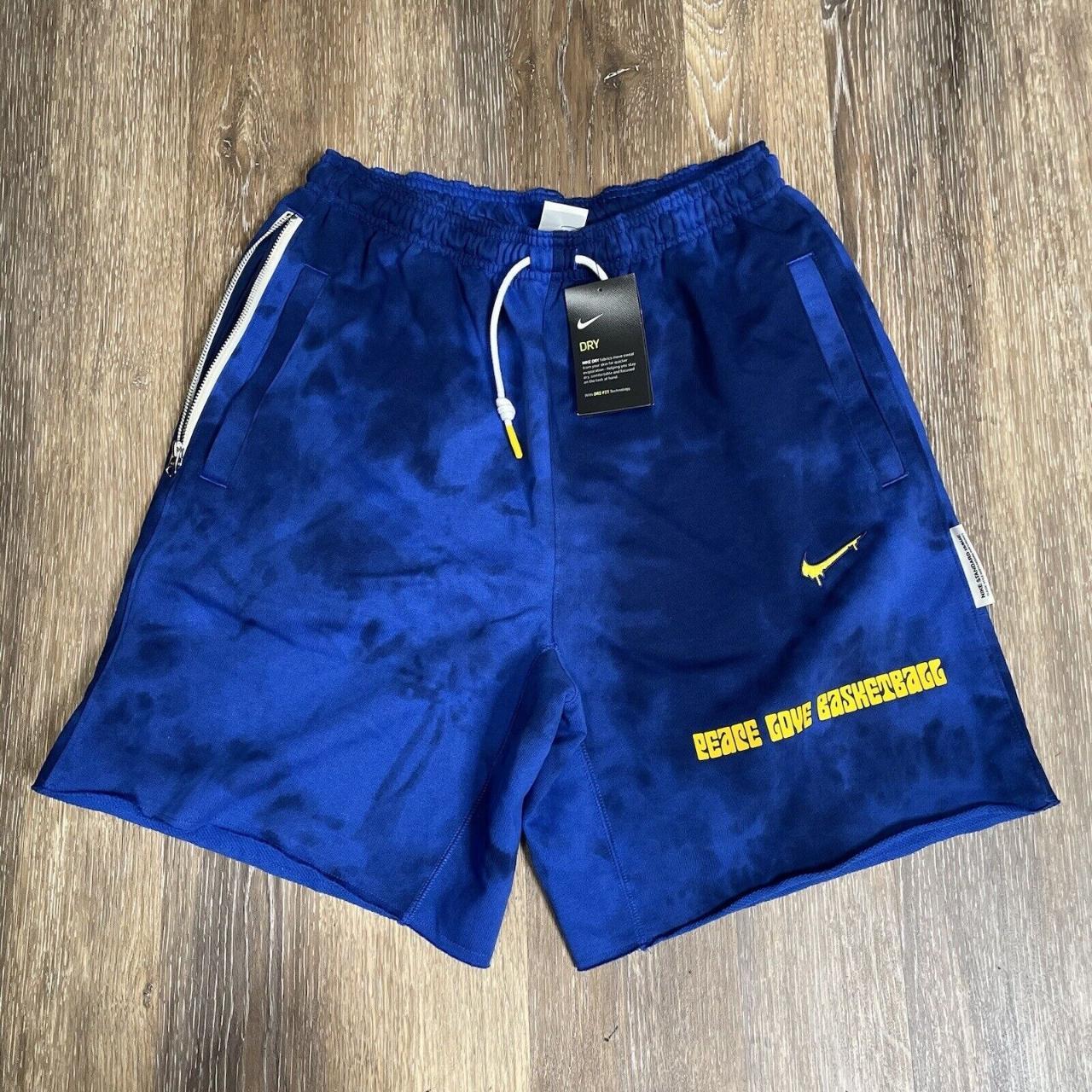 nike peace love basketball shorts