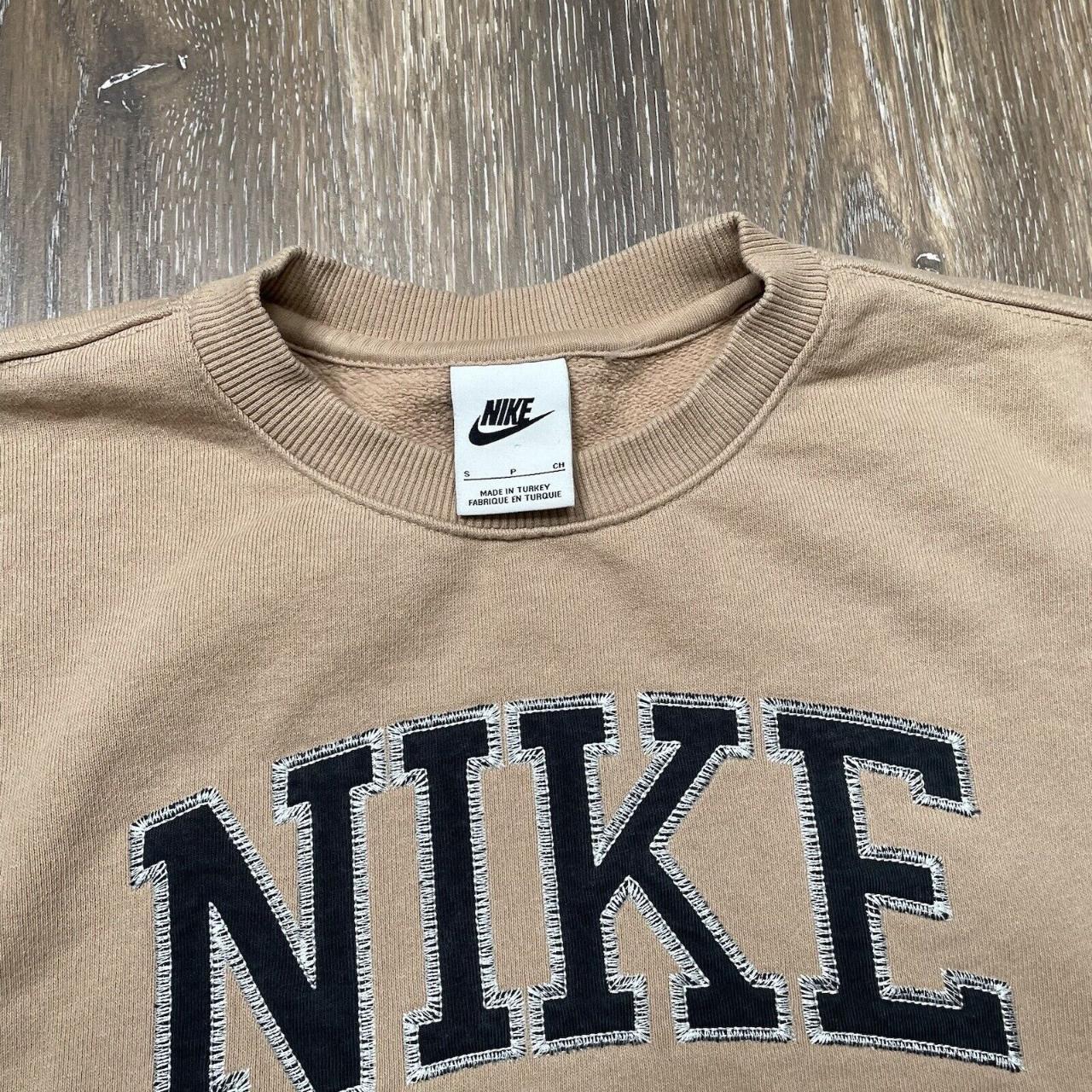 Vintage Nike Big Logo Sweater Center Swoosh Crewneck | Depop