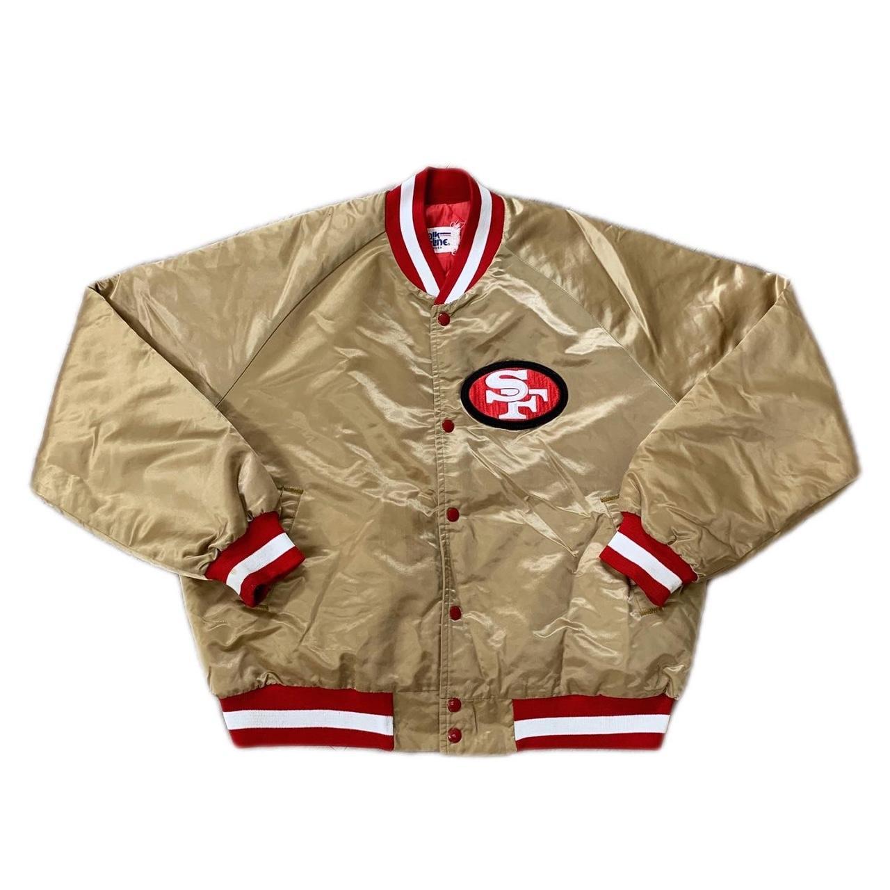 Vintage San Francisco 49ers chalkline jacket - Depop