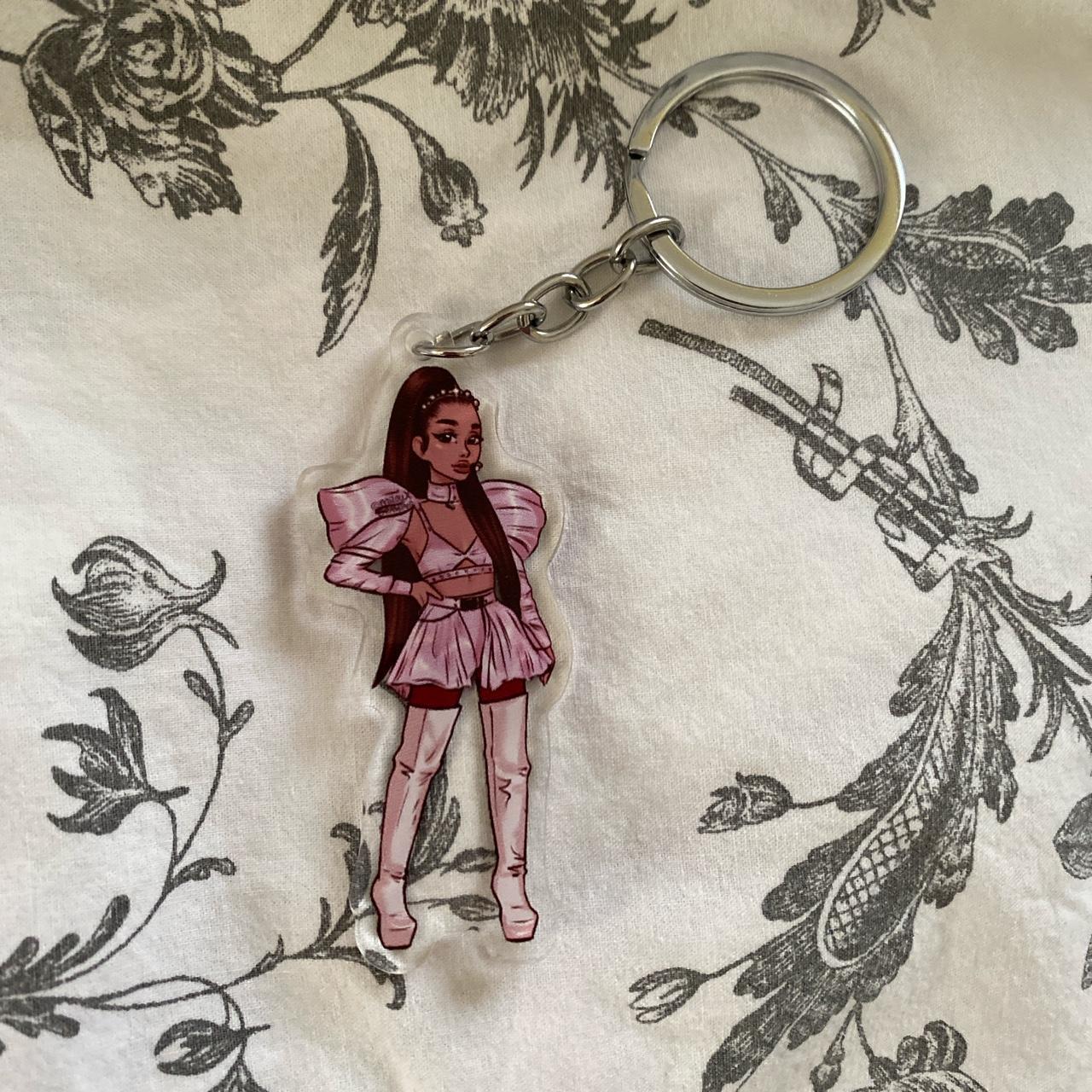Ariana Grande Burgundy and Pink Drawing-and-illustrations (2)