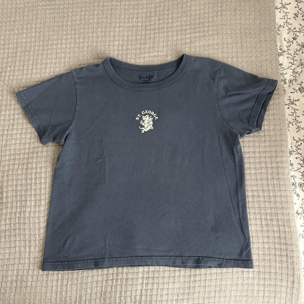 Rare Brandy Melville blue St George baby tee Perfect | Depop