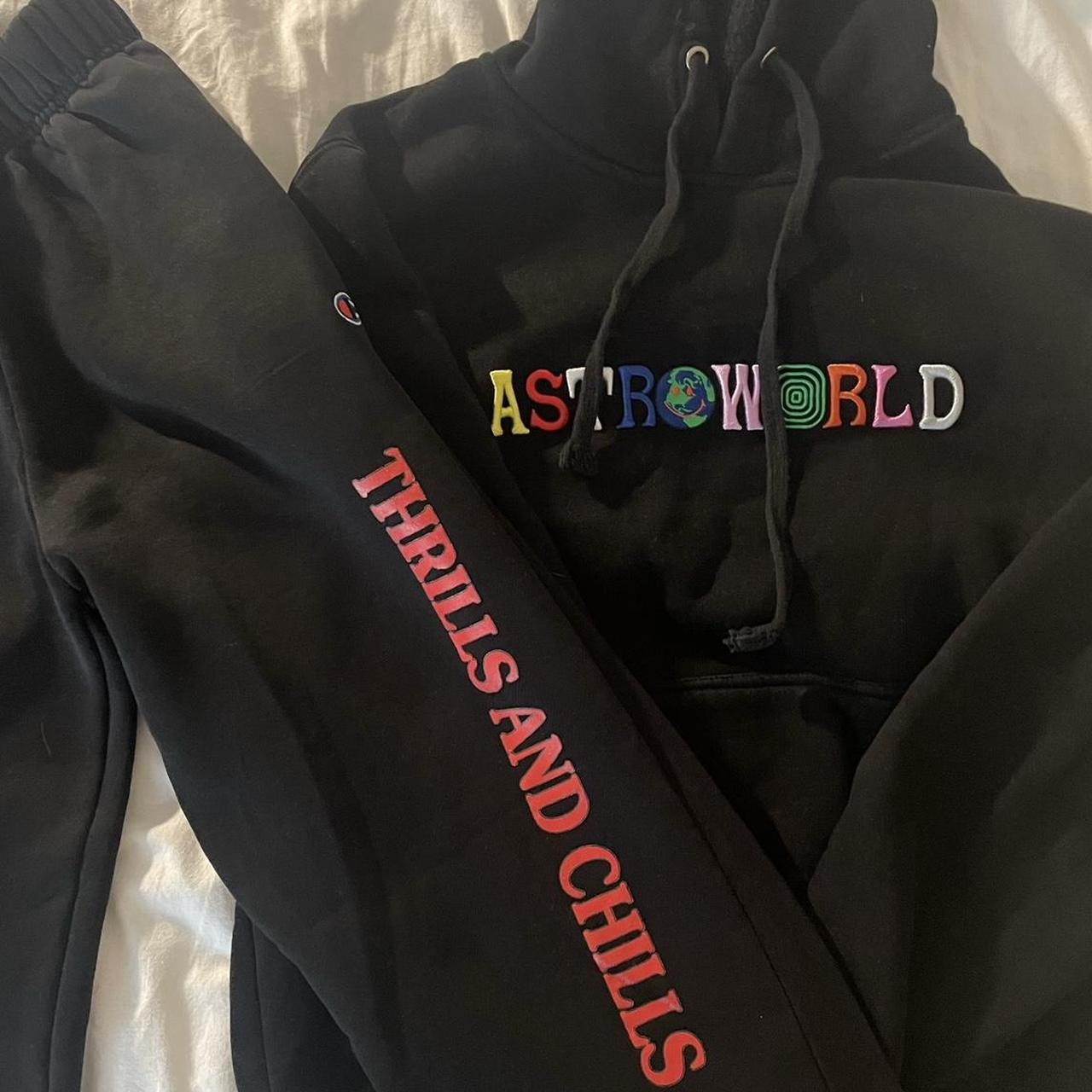 Astroworld hoodie and discount sweatpants