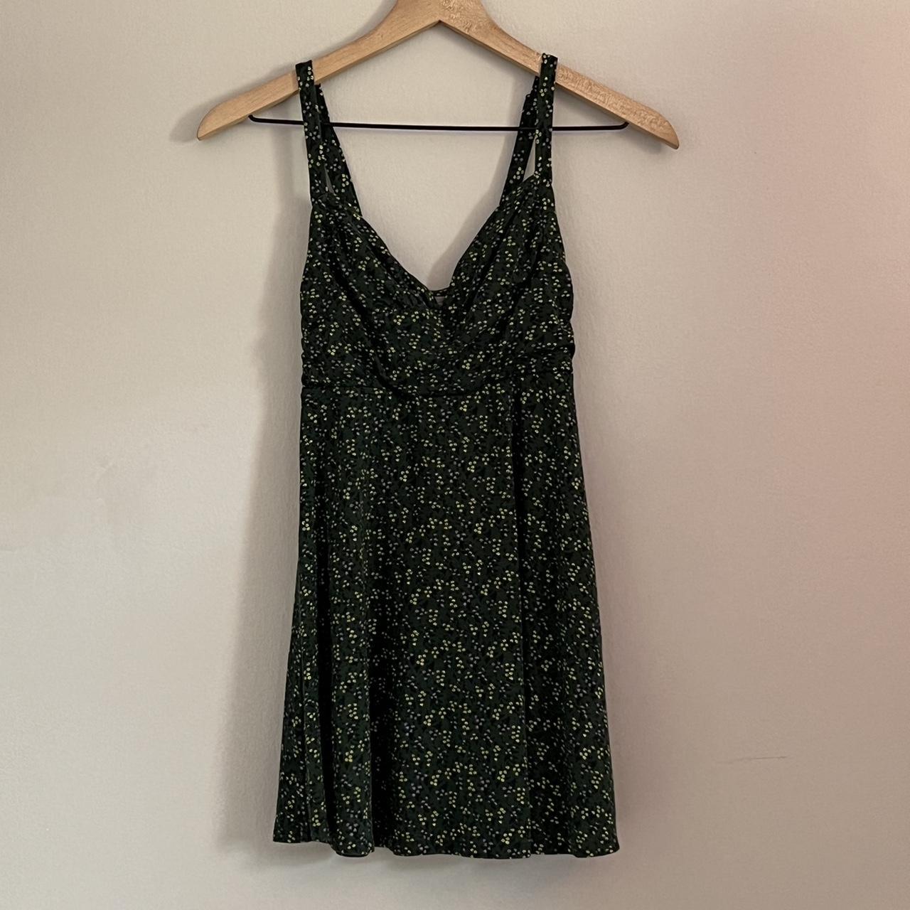 Urban Outfitters Women's Green Dress | Depop